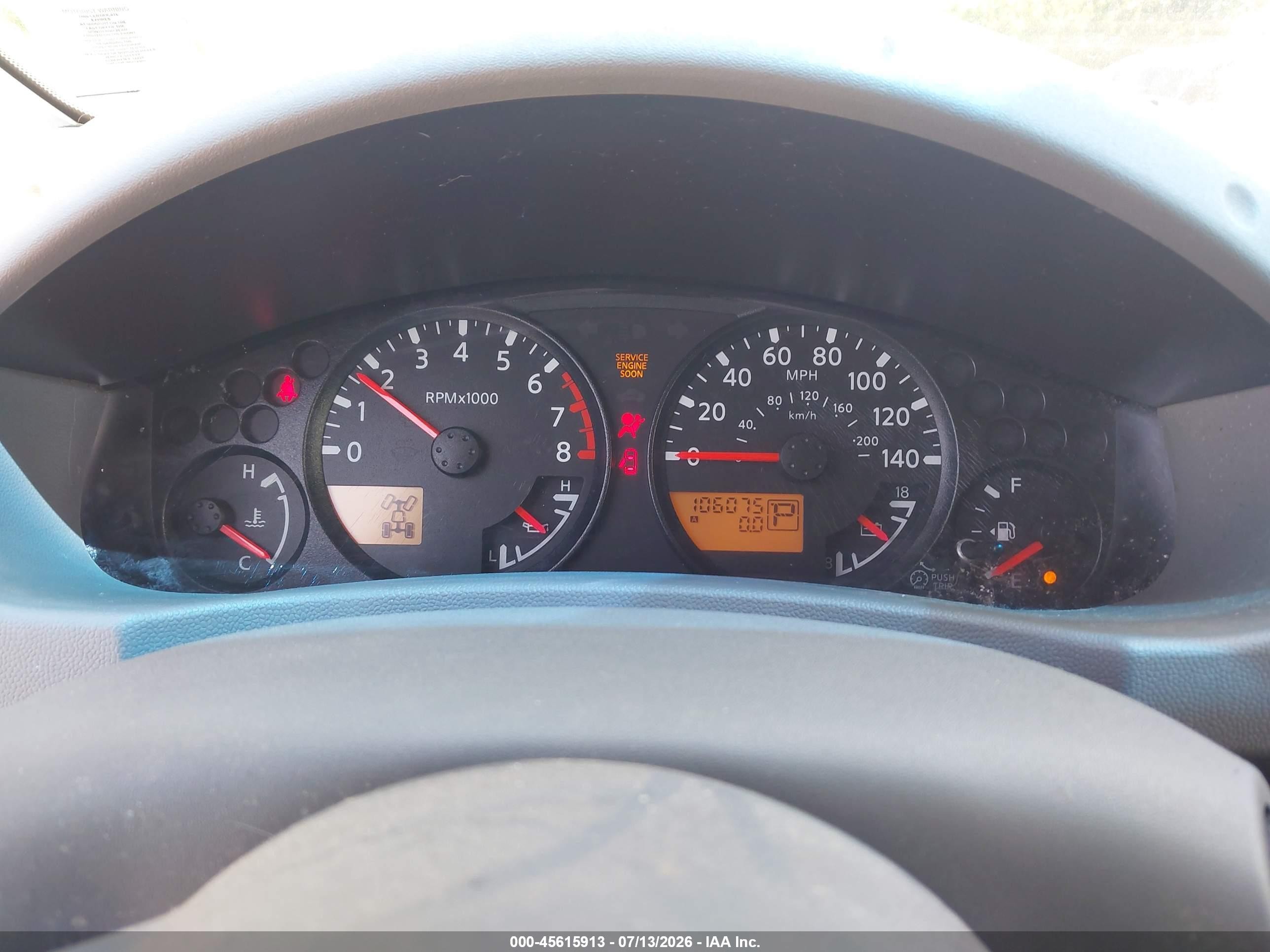 2009 Nissan Frontier Se Red vin: 1N6AD07W09C414312