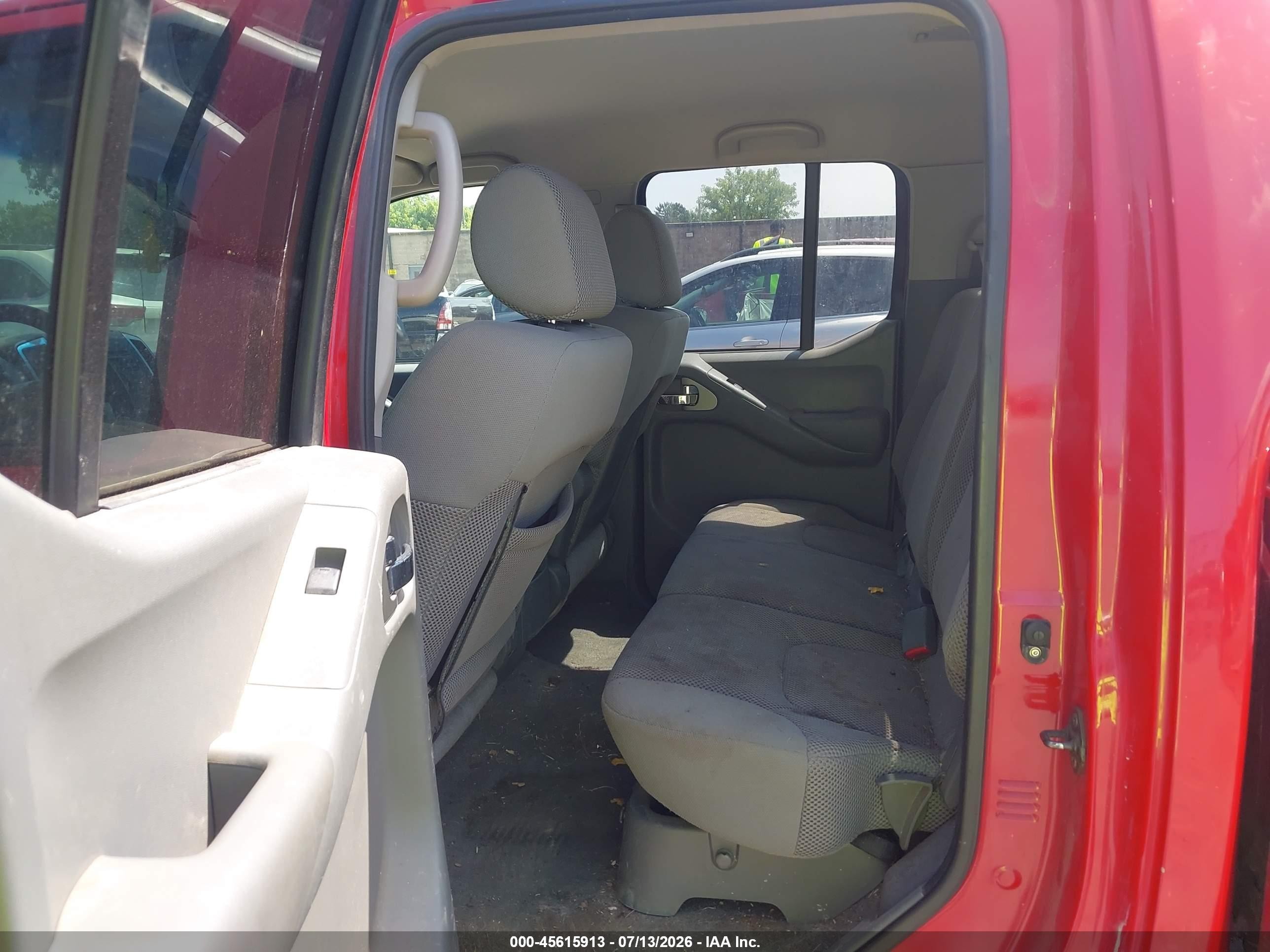 2009 Nissan Frontier Se Red vin: 1N6AD07W09C414312