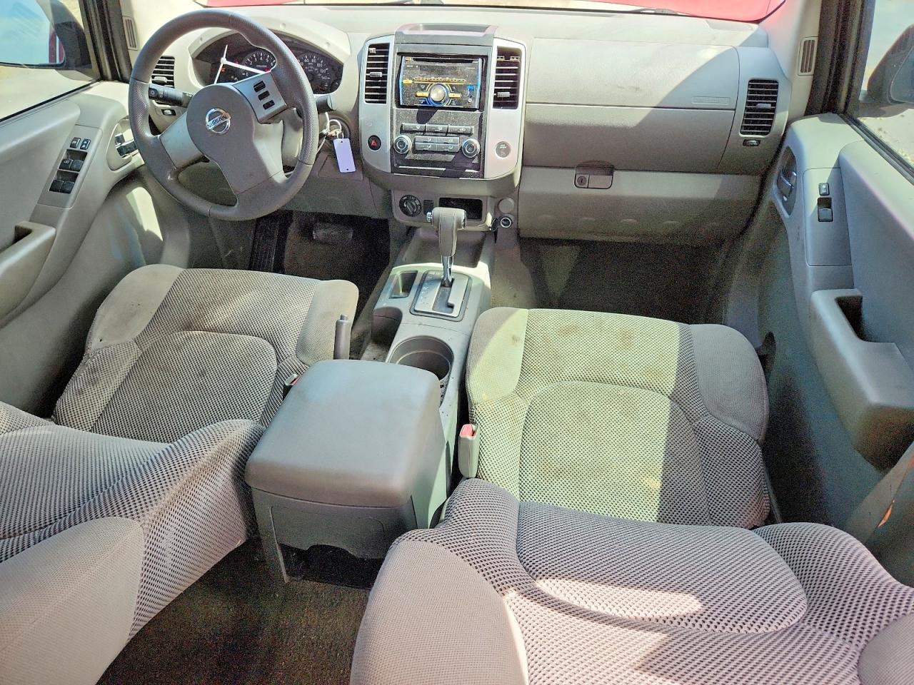 2009 Nissan Frontier Crew Cab Se Red vin: 1N6AD07W09C417372