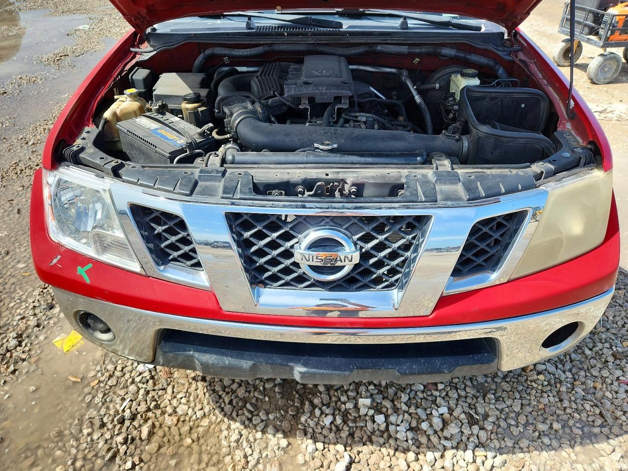 2009 Nissan Frontier Crew Cab Se Red vin: 1N6AD07W09C417372