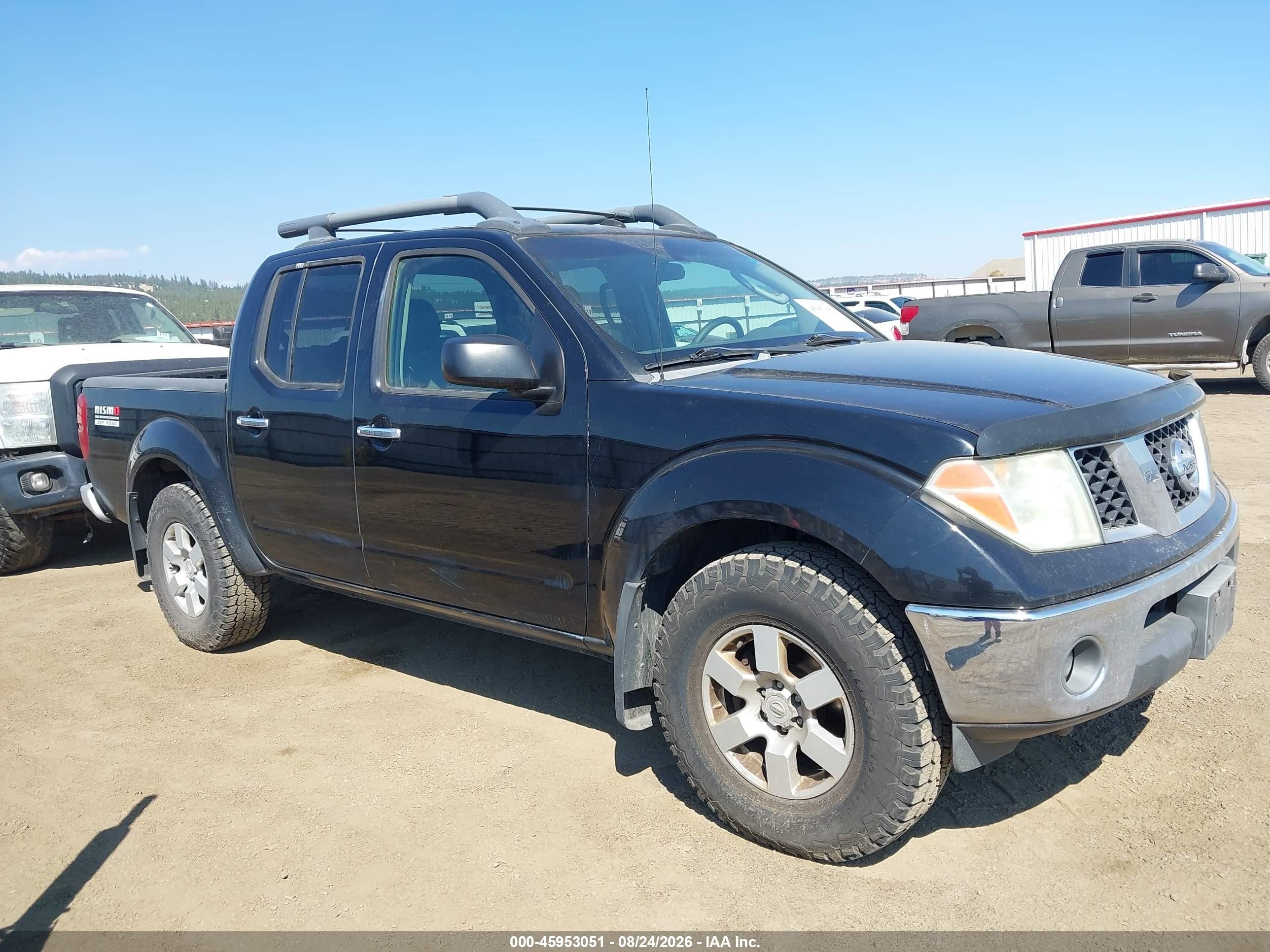 2008 Nissan Frontier Nismo Off Road Черный vin: 1N6AD07W18C430386