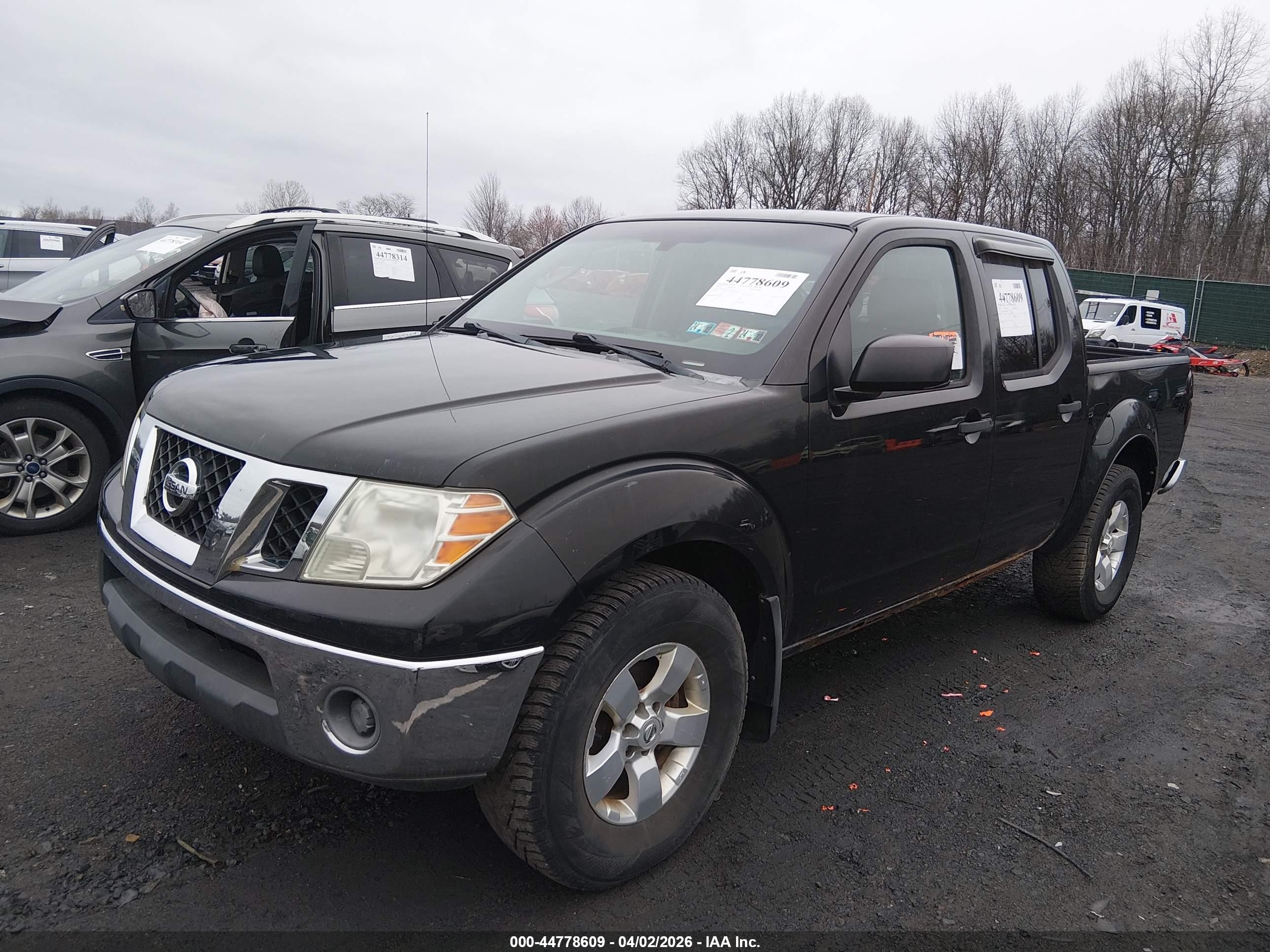 2009 Nissan Frontier Se Черный vin: 1N6AD07W19C406896
