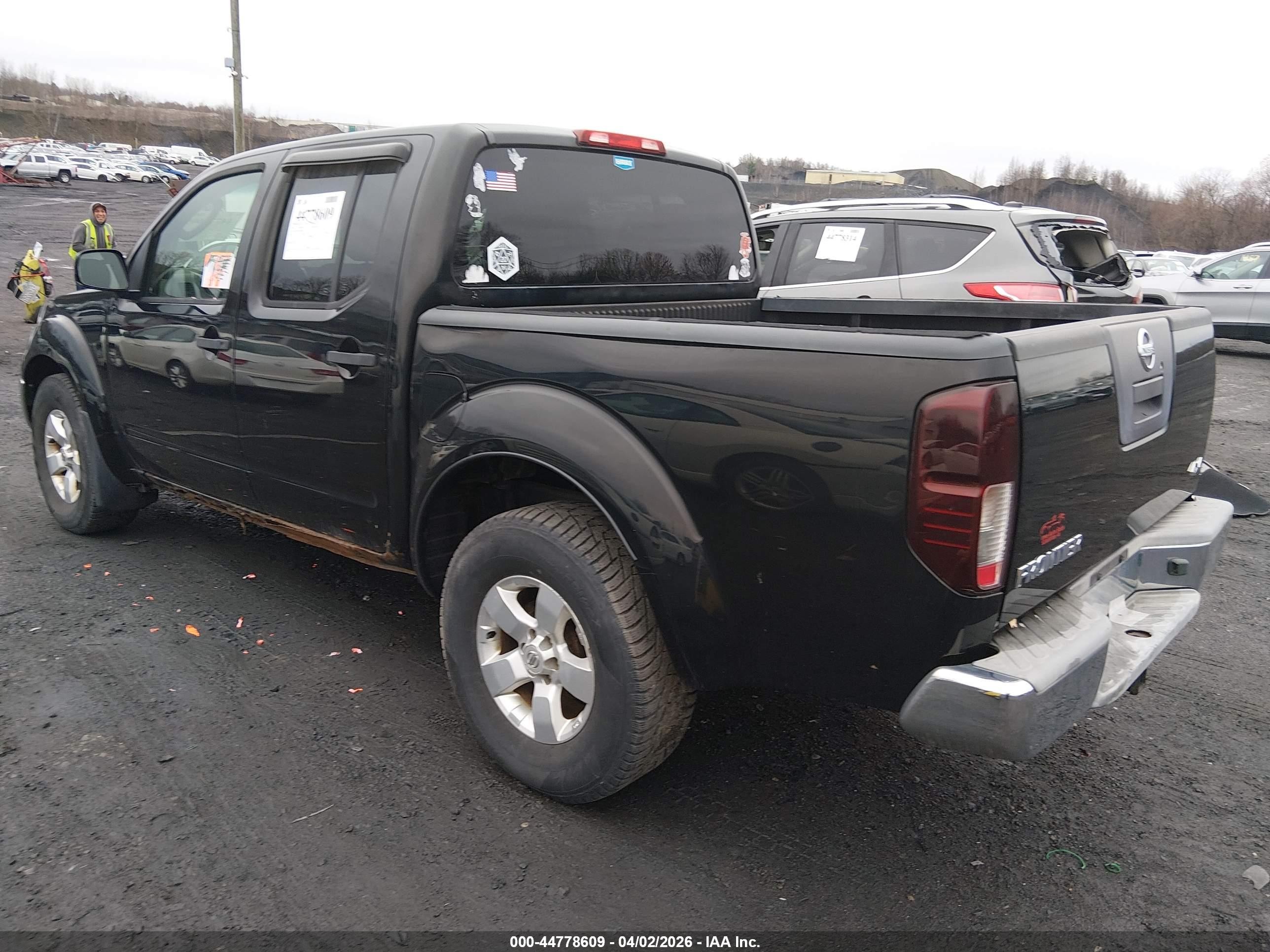 2009 Nissan Frontier Se Черный vin: 1N6AD07W19C406896