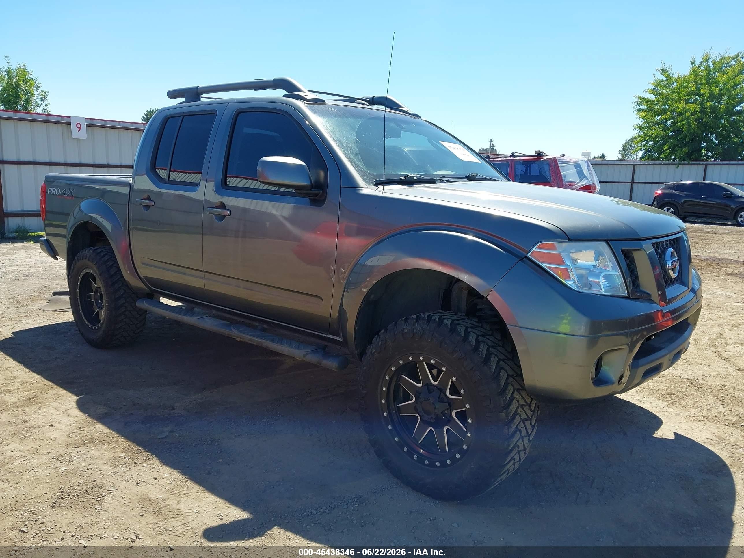 2009 Nissan Frontier Pro-4x Gray vin: 1N6AD07W19C417154