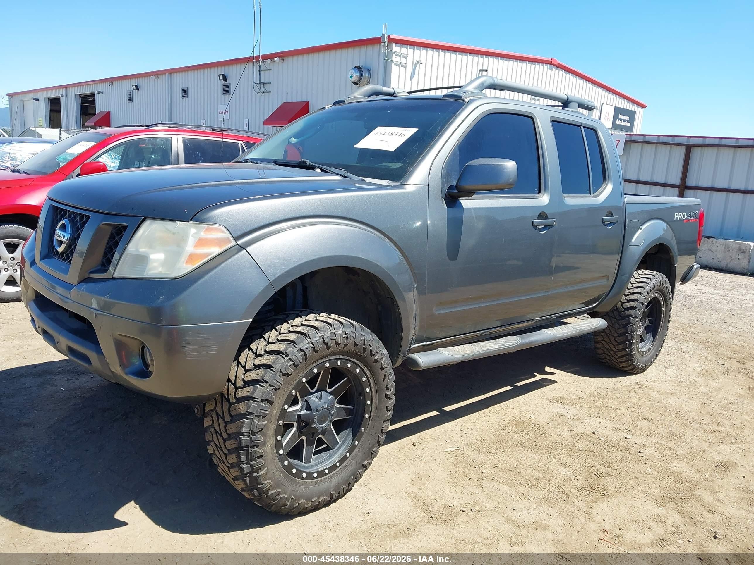 2009 Nissan Frontier Pro-4x Gray vin: 1N6AD07W19C417154