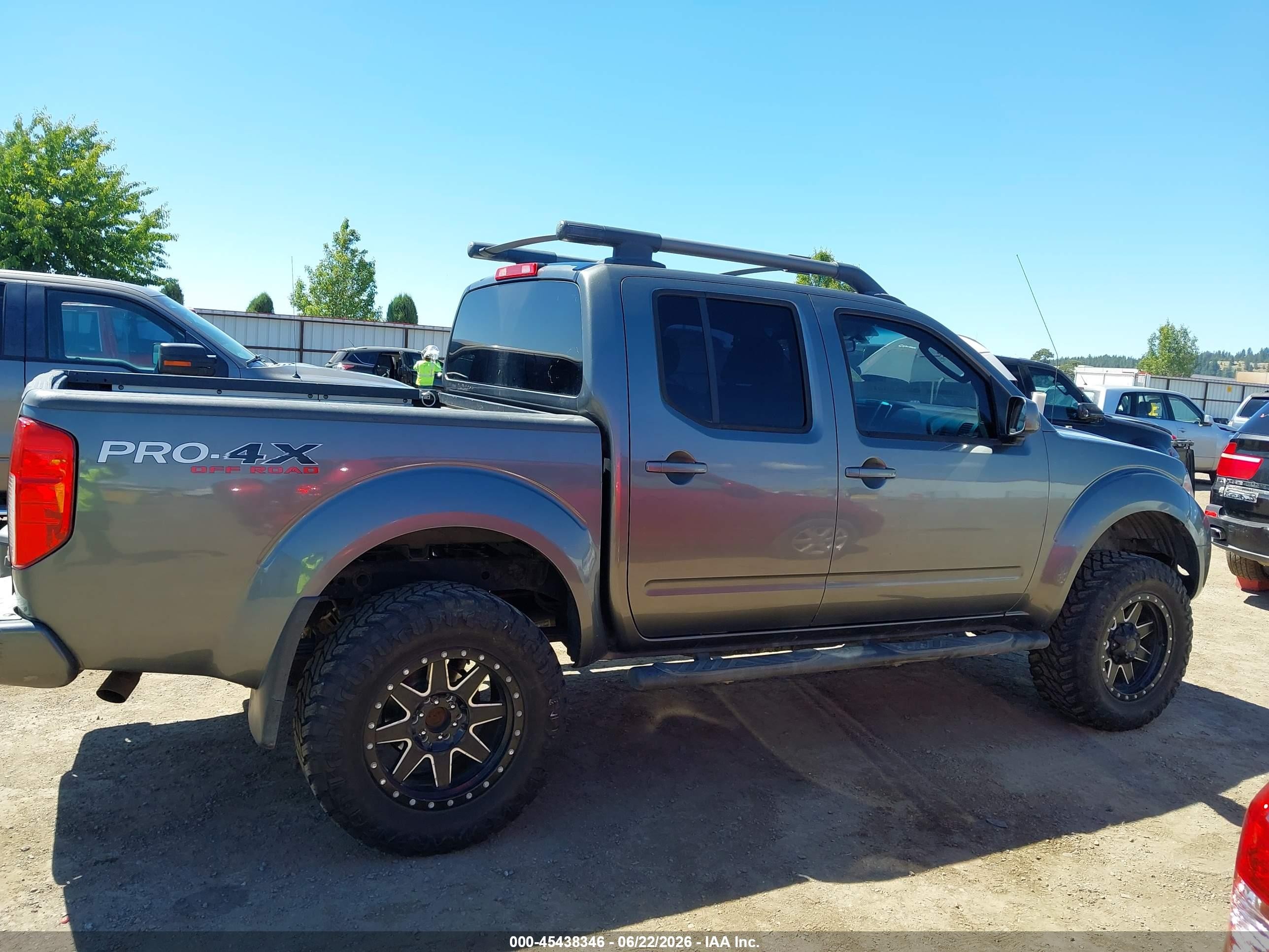 2009 Nissan Frontier Pro-4x Gray vin: 1N6AD07W19C417154