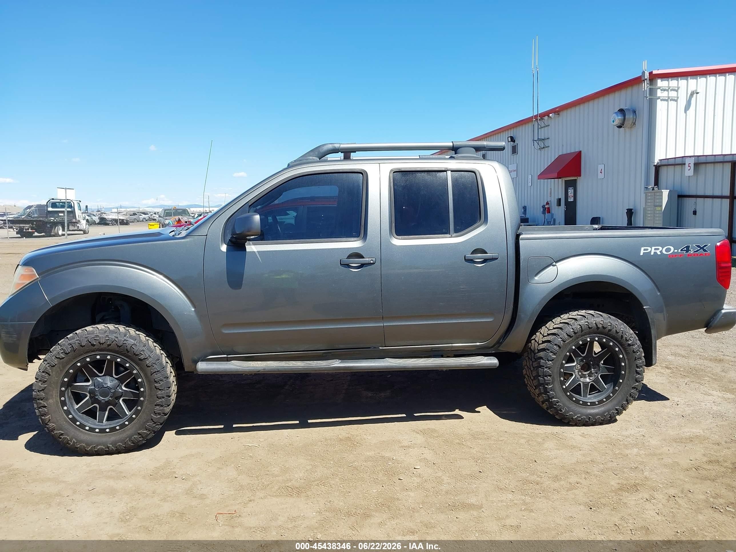 2009 Nissan Frontier Pro-4x Gray vin: 1N6AD07W19C417154