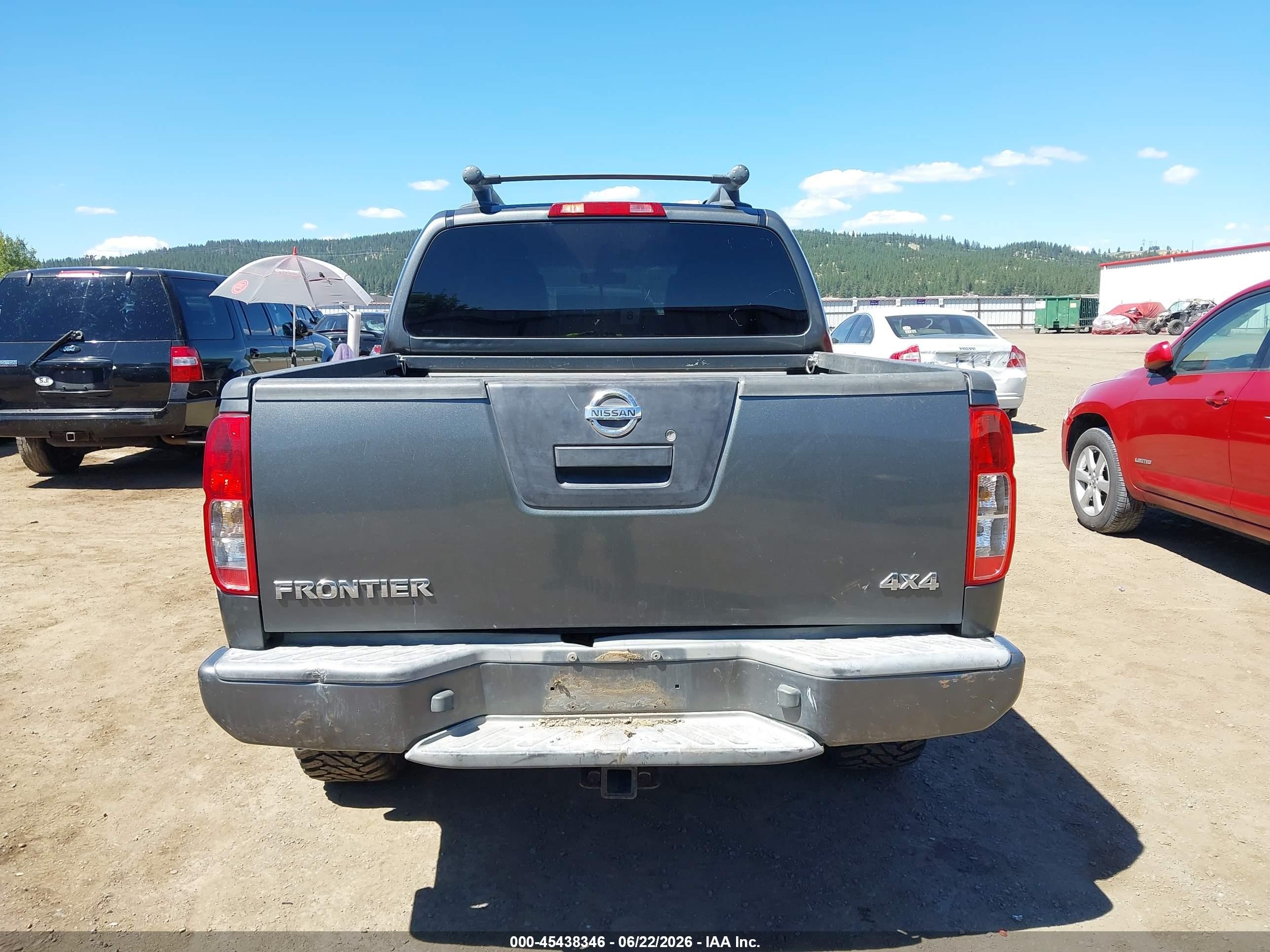 2009 Nissan Frontier Pro-4x Gray vin: 1N6AD07W19C417154