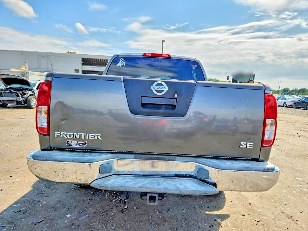 2005 Nissan Frontier Se Gray vin: 1N6AD07W25C426438