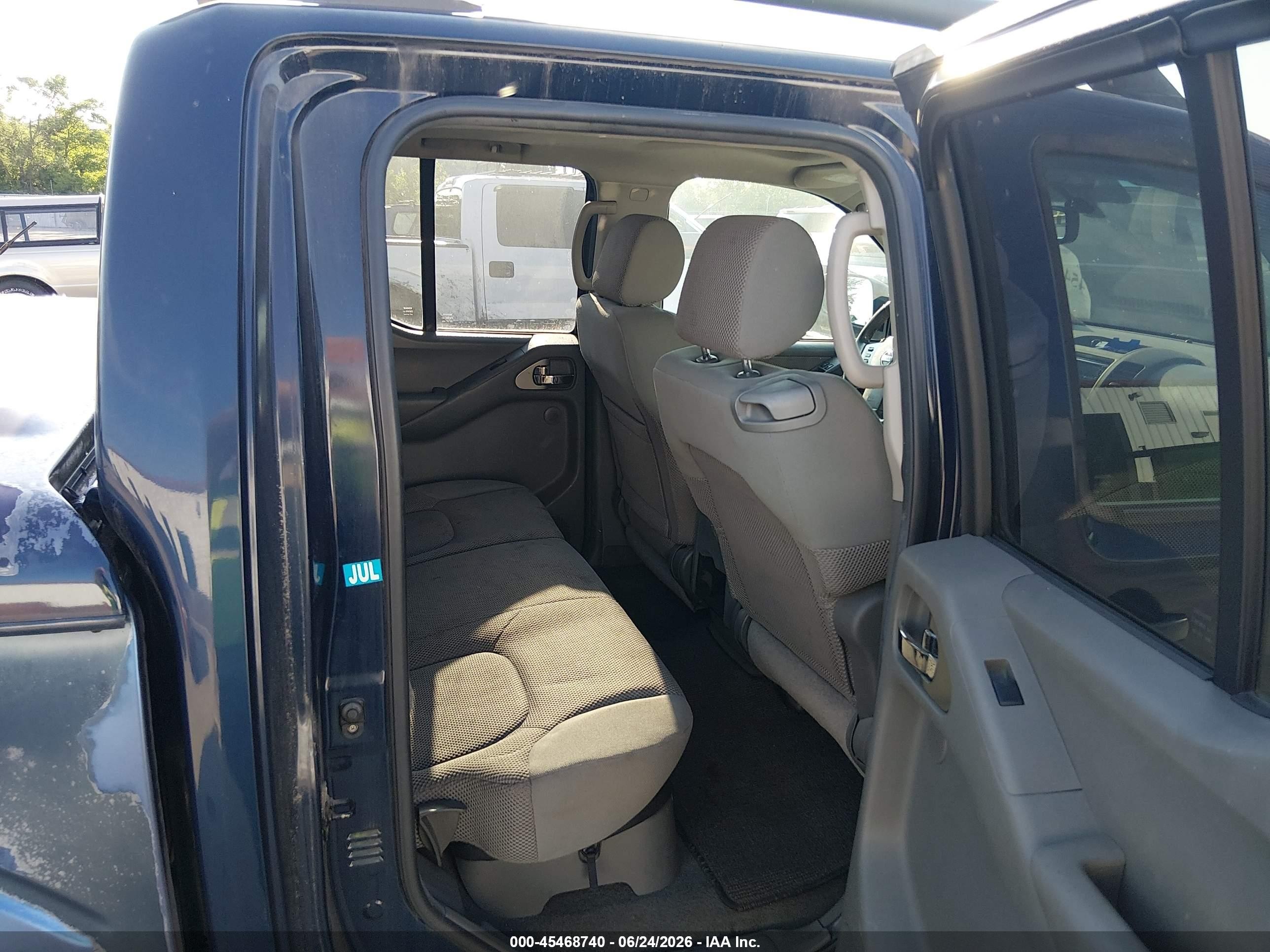2006 Nissan Frontier Le Blue vin: 1N6AD07W26C405476