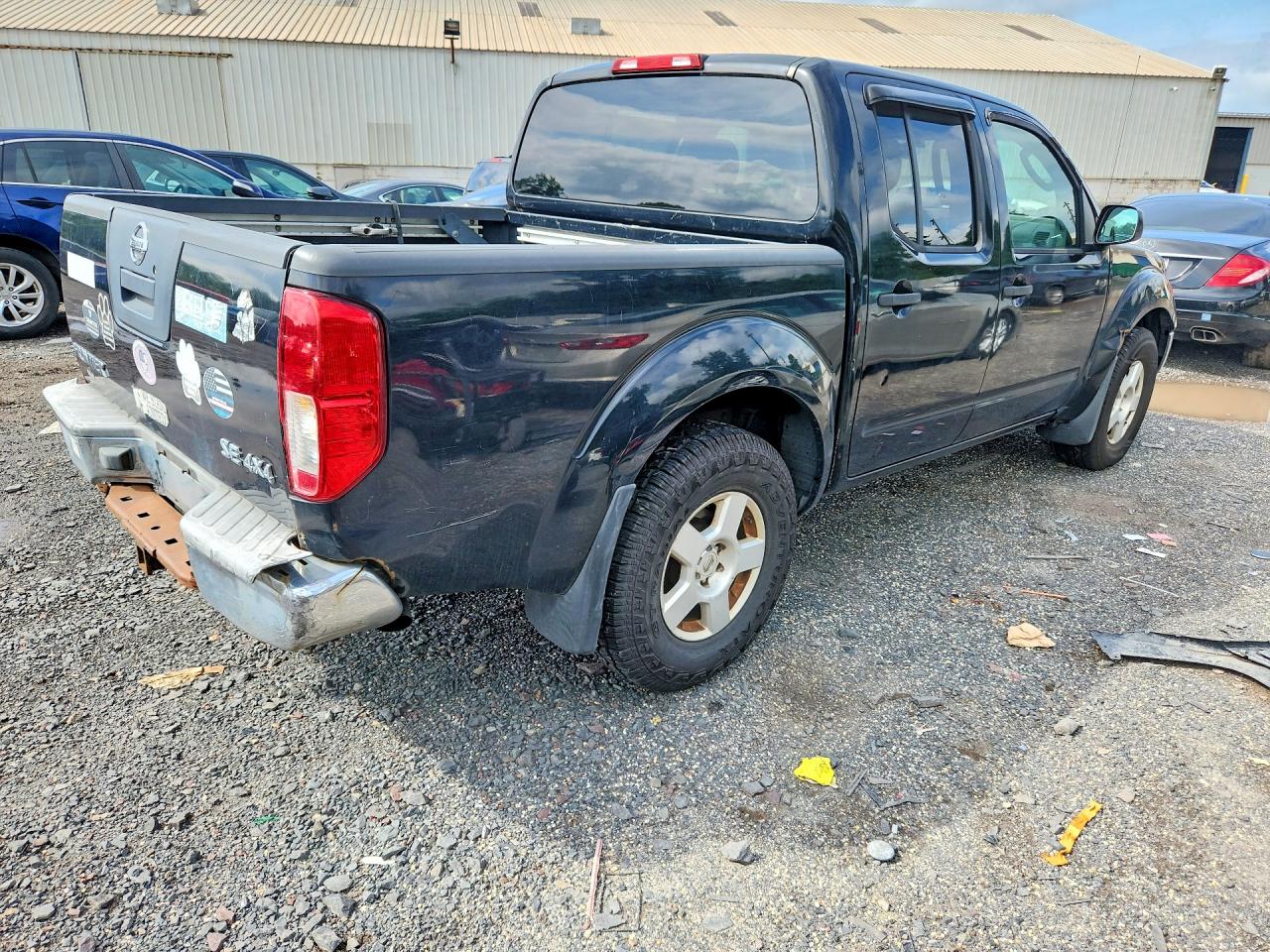 2006 Nissan Frontier Se Black vin: 1N6AD07W26C465192