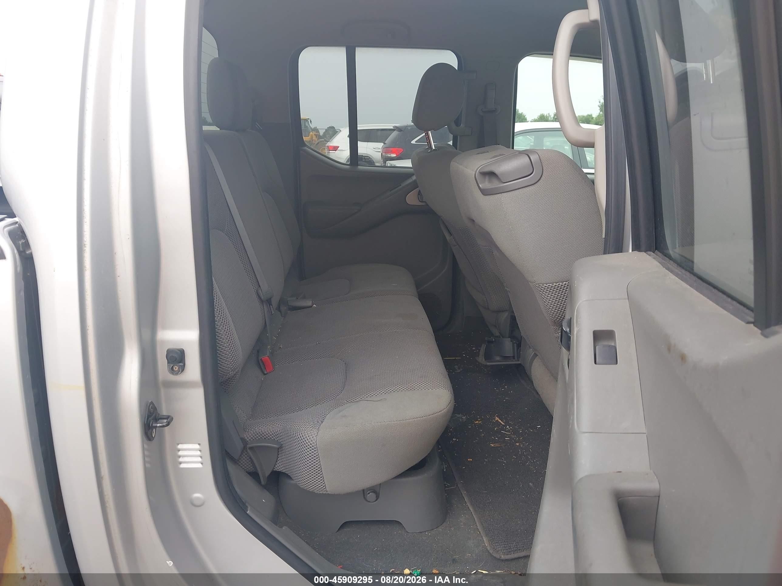 2008 Nissan Frontier Se Silver vin: 1N6AD07W28C430073