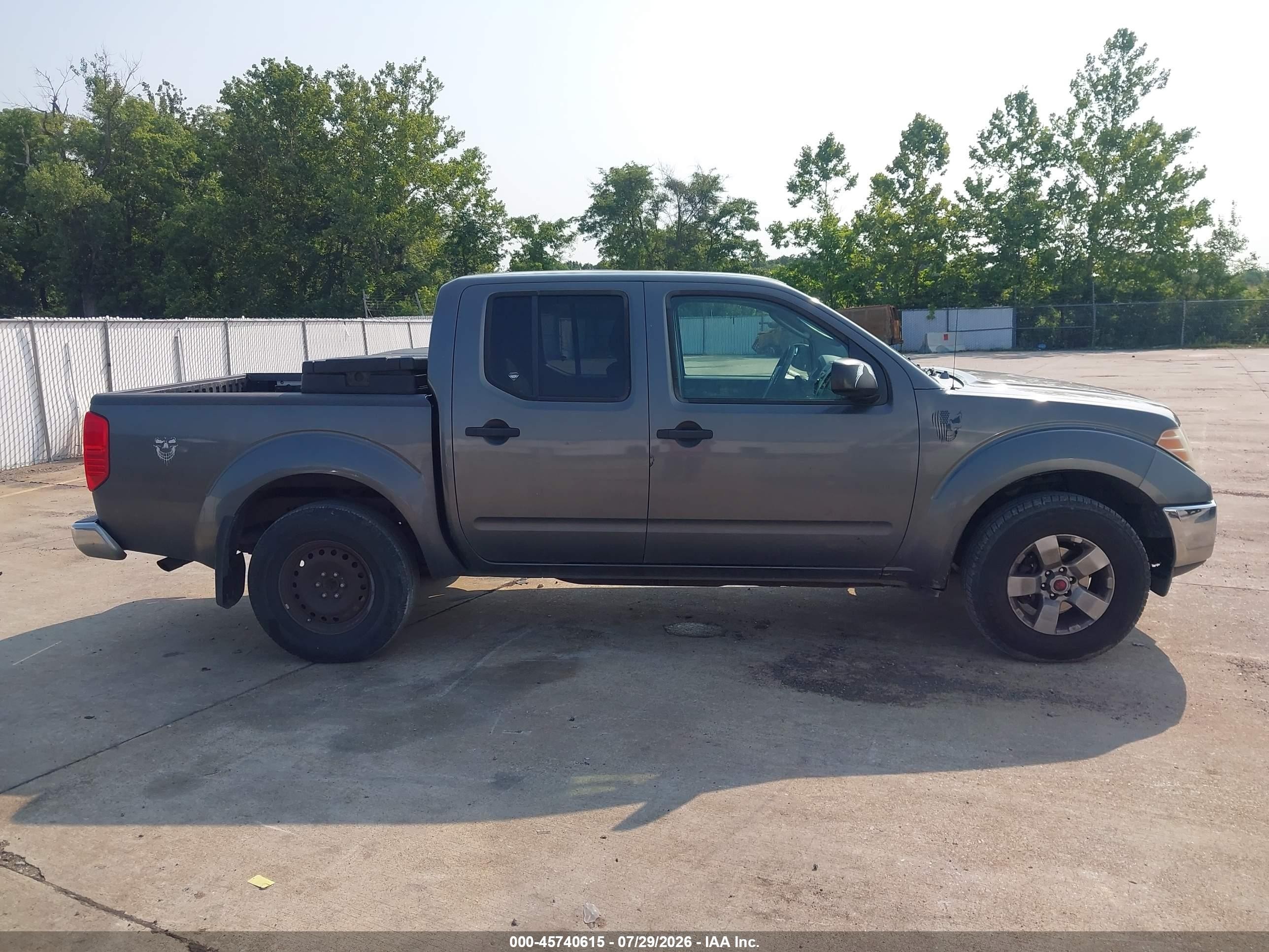 2009 Nissan Frontier Se Gray vin: 1N6AD07W29C406681