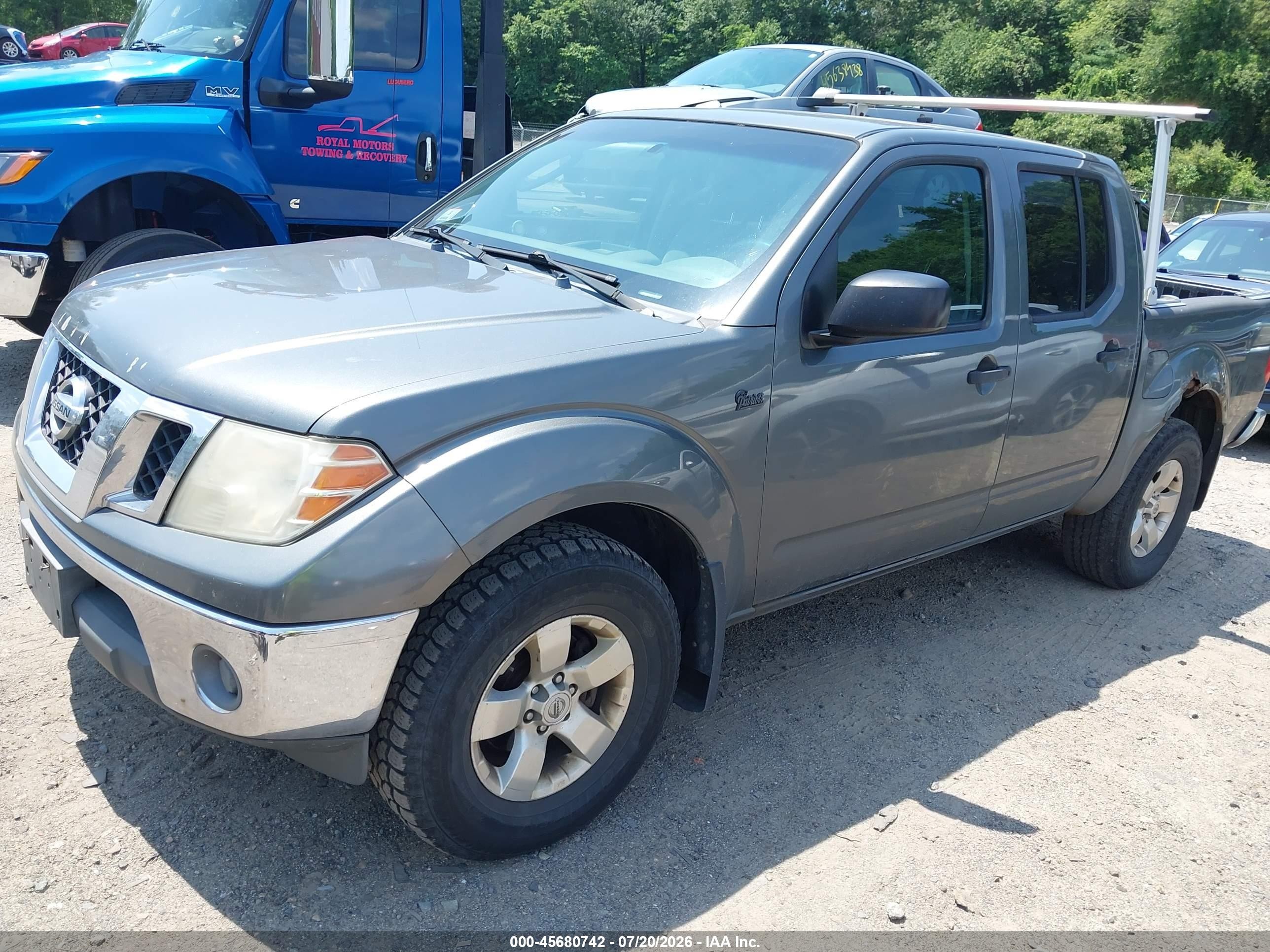 2009 Nissan Frontier Se Gray vin: 1N6AD07W29C426851