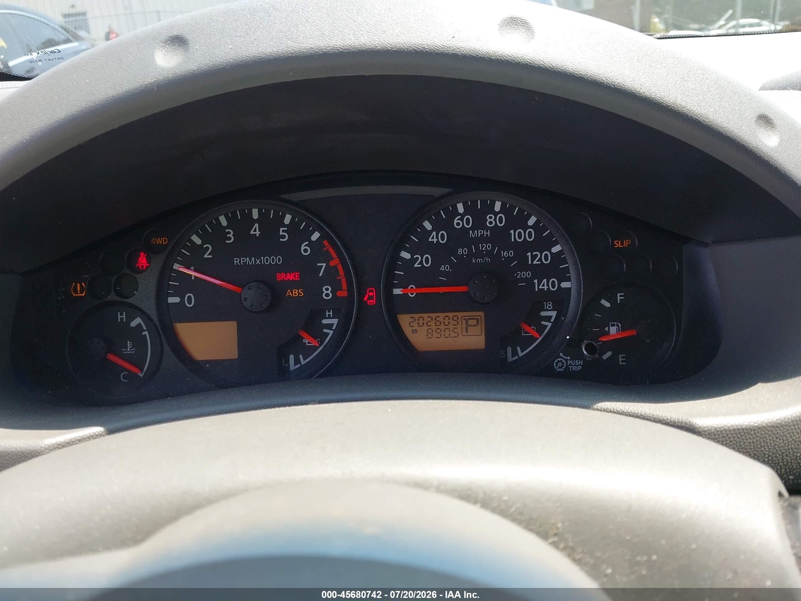2009 Nissan Frontier Se Gray vin: 1N6AD07W29C426851
