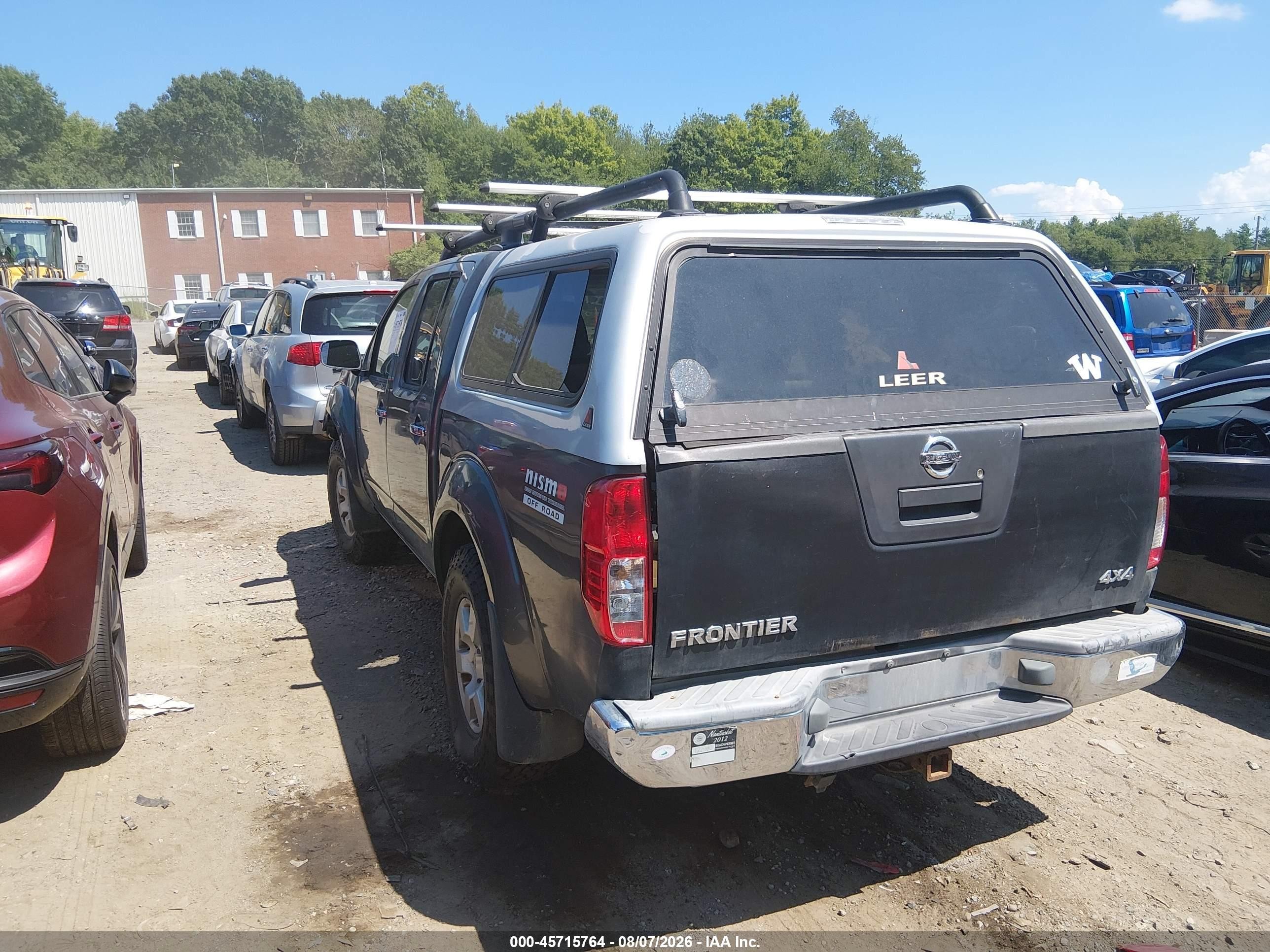 2005 Nissan Frontier Nismo Off Road Gray vin: 1N6AD07W35C454829