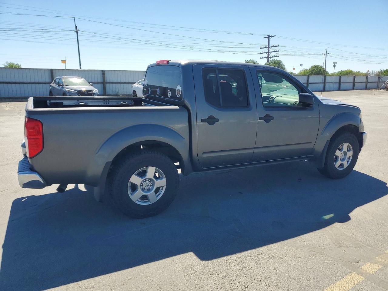2008 Nissan Frontier Se V6 Gray vin: 1N6AD07W38C409104