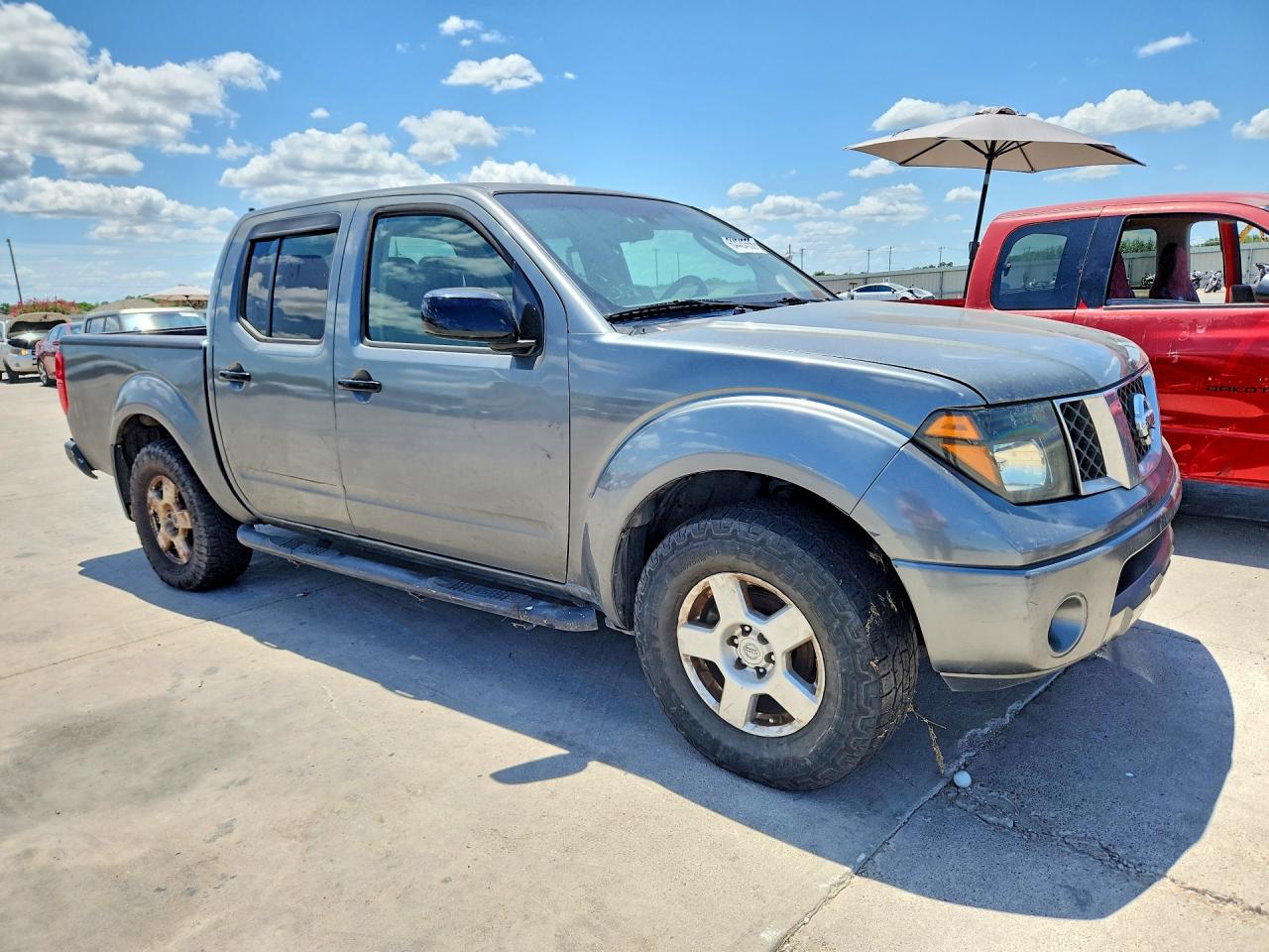 2008 Nissan Frontier Se V6 Gray vin: 1N6AD07W38C432771