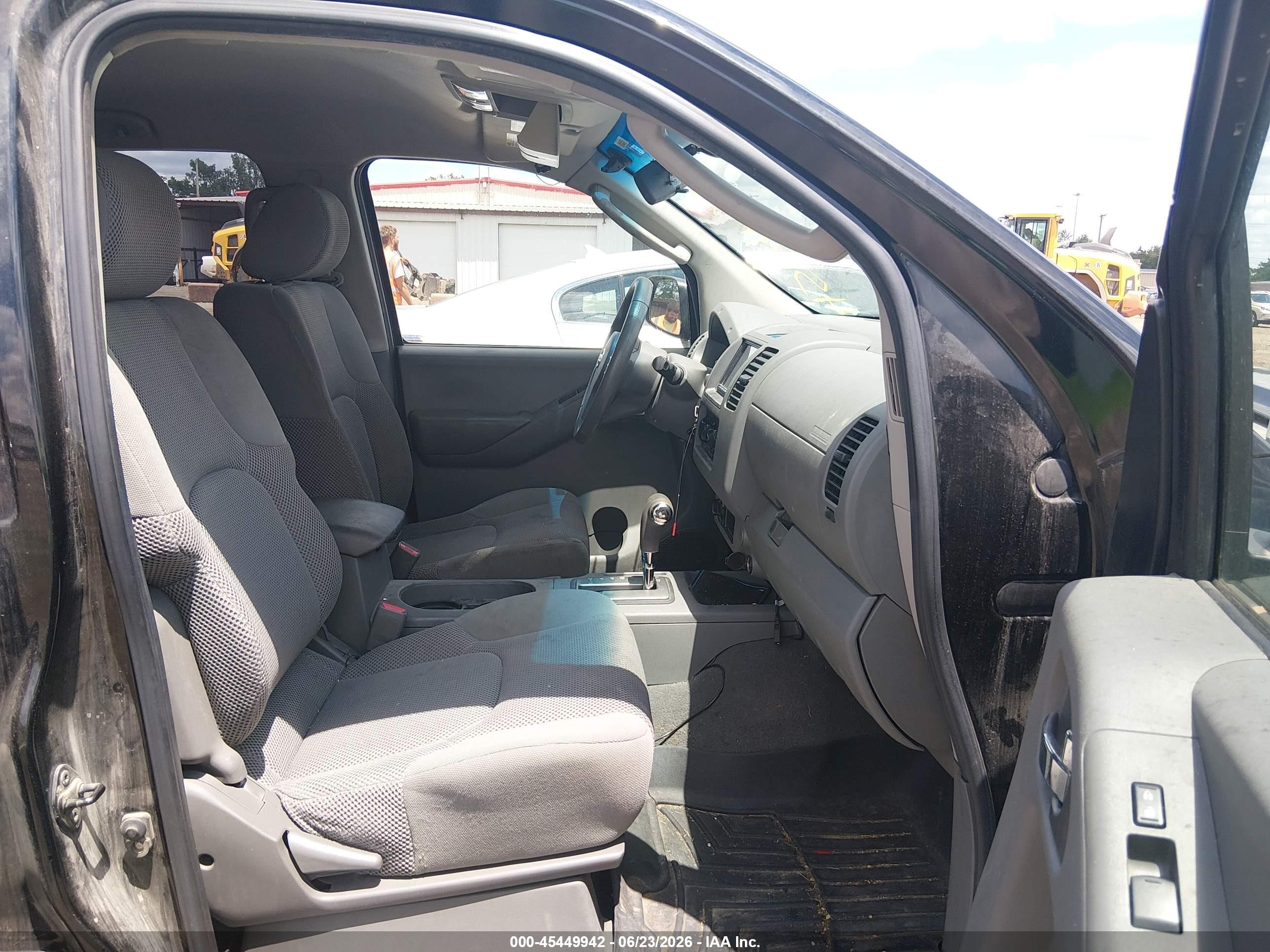 2008 Nissan Frontier Se Black vin: 1N6AD07W38C436271