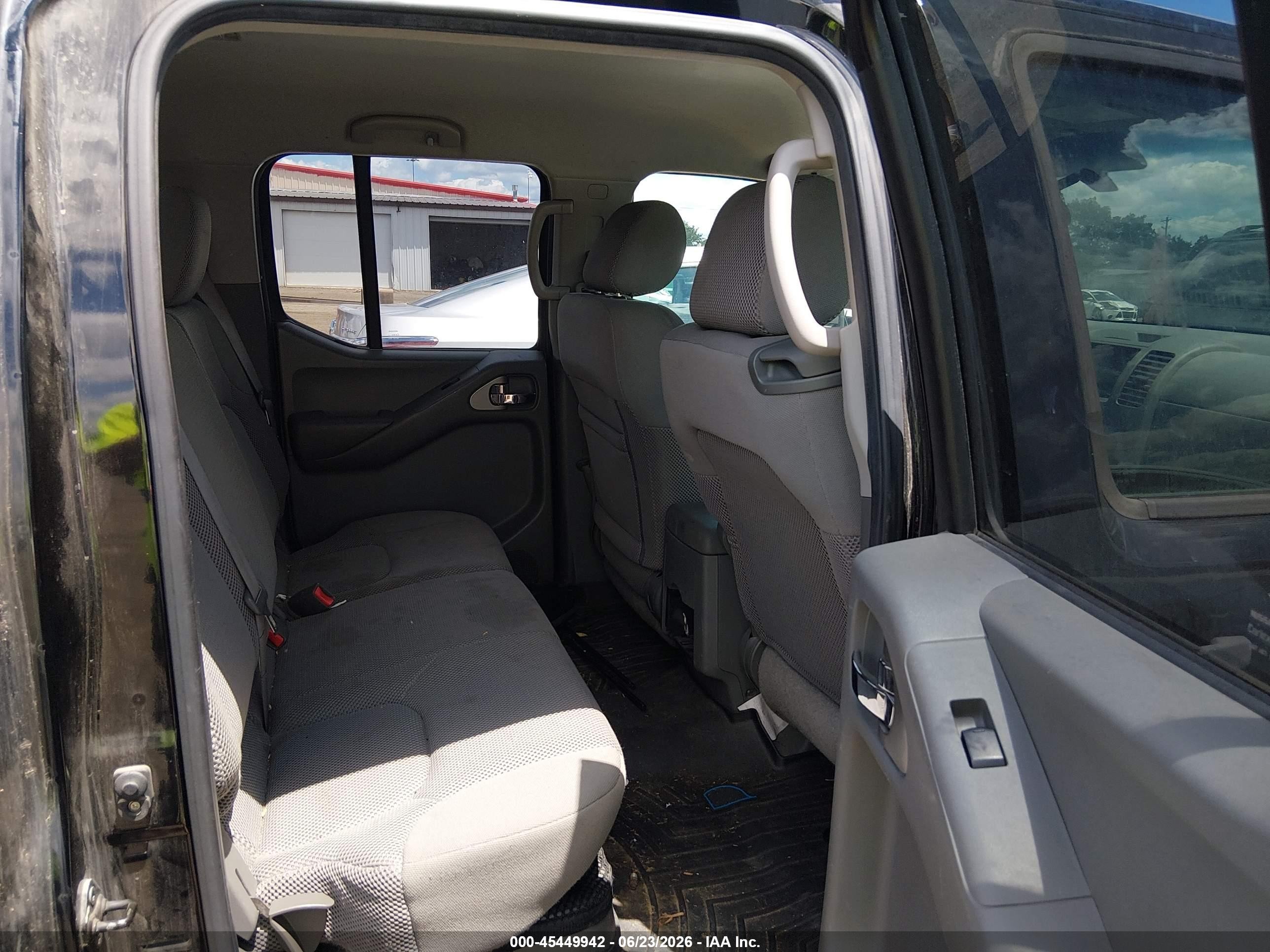2008 Nissan Frontier Se Black vin: 1N6AD07W38C436271