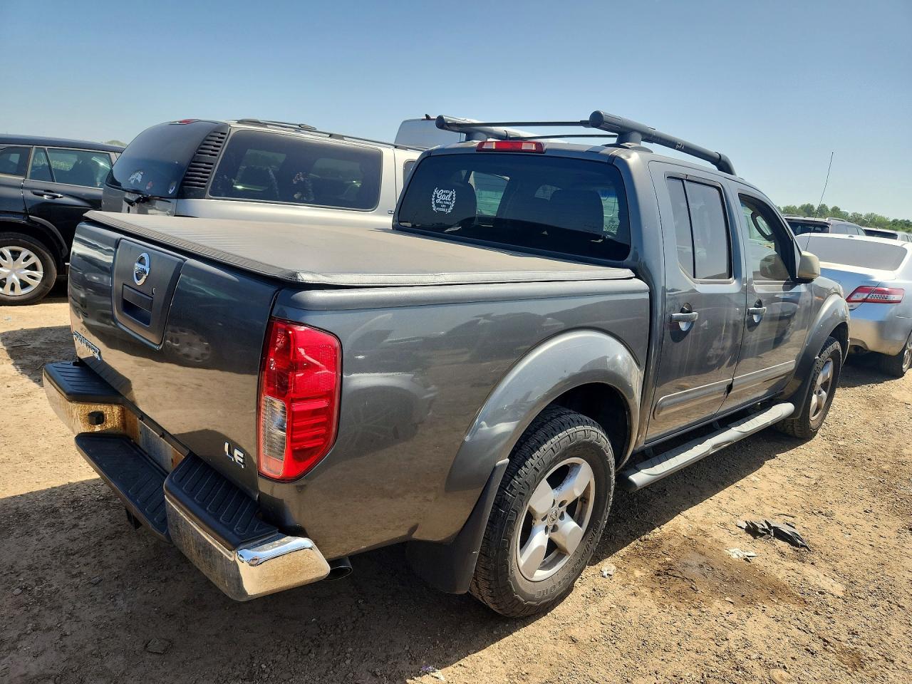 2005 Nissan Frontier Se Gray vin: 1N6AD07W45C418714
