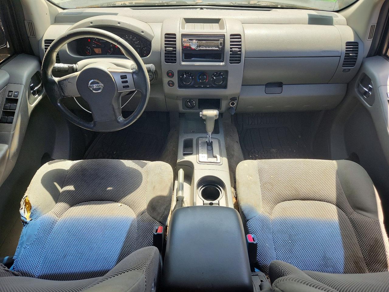 2005 Nissan Frontier Se Gray vin: 1N6AD07W45C418714