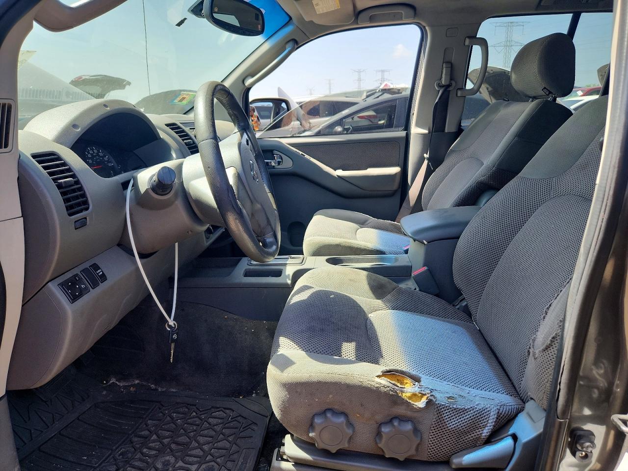 2005 Nissan Frontier Se Gray vin: 1N6AD07W45C418714