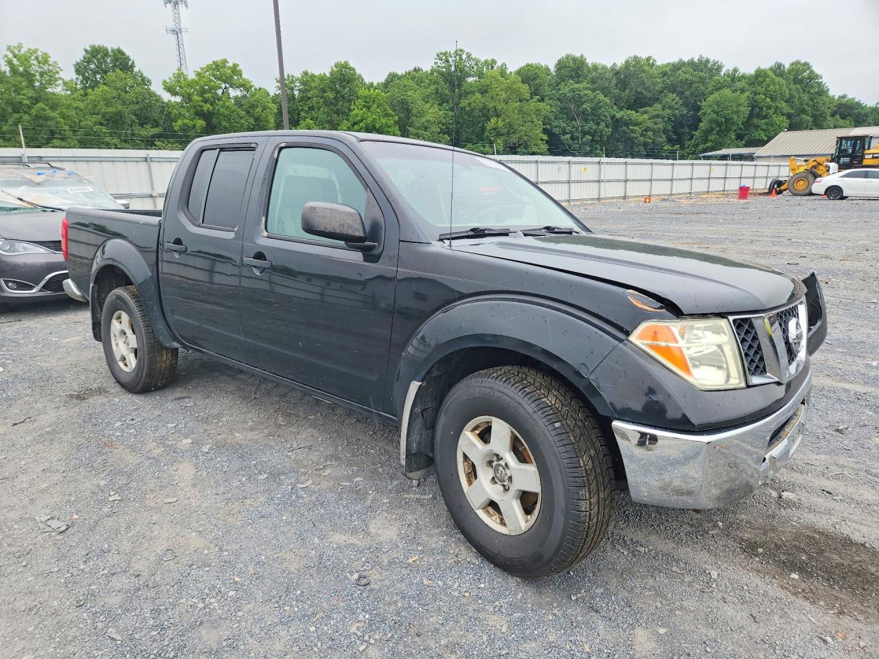 2005 Nissan Frontier Se Black vin: 1N6AD07W45C436470