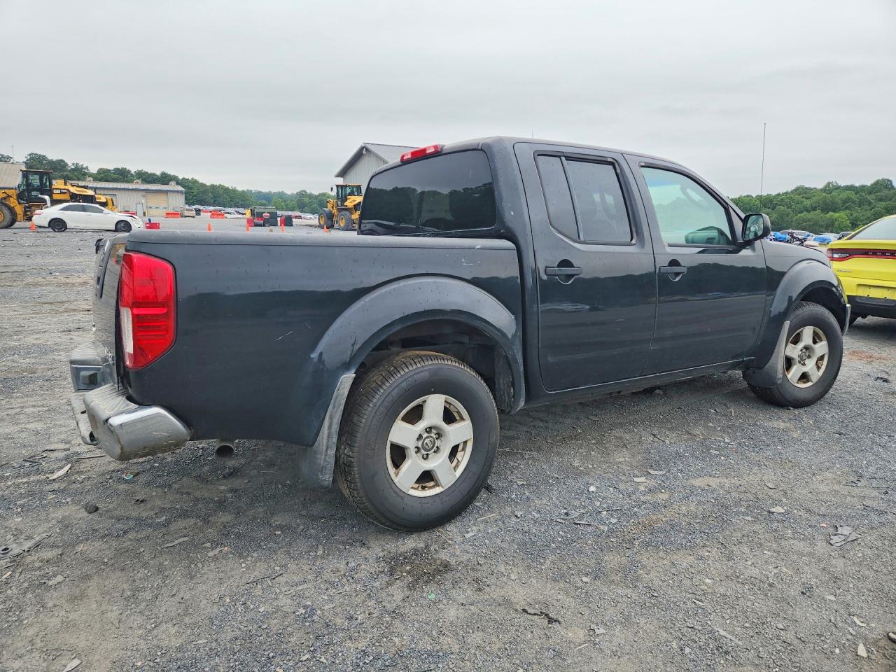 2005 Nissan Frontier Se Black vin: 1N6AD07W45C436470
