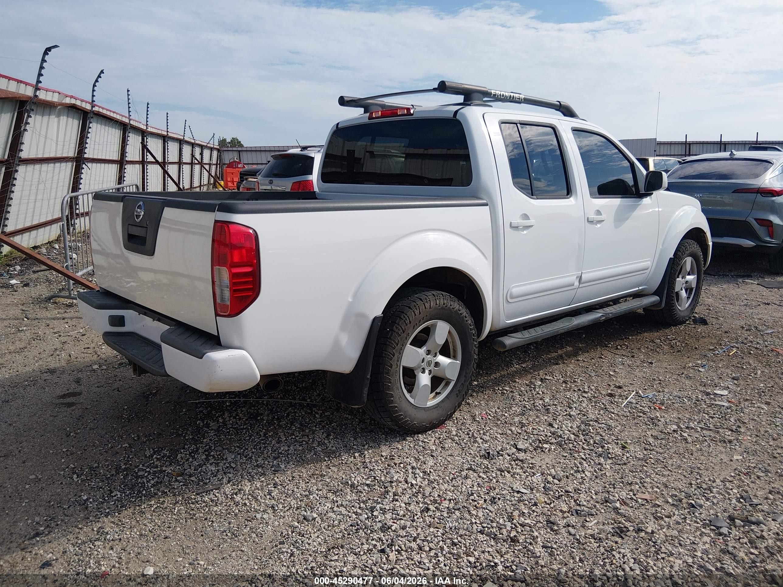 2006 Nissan Frontier Le Белый vin: 1N6AD07W46C433179
