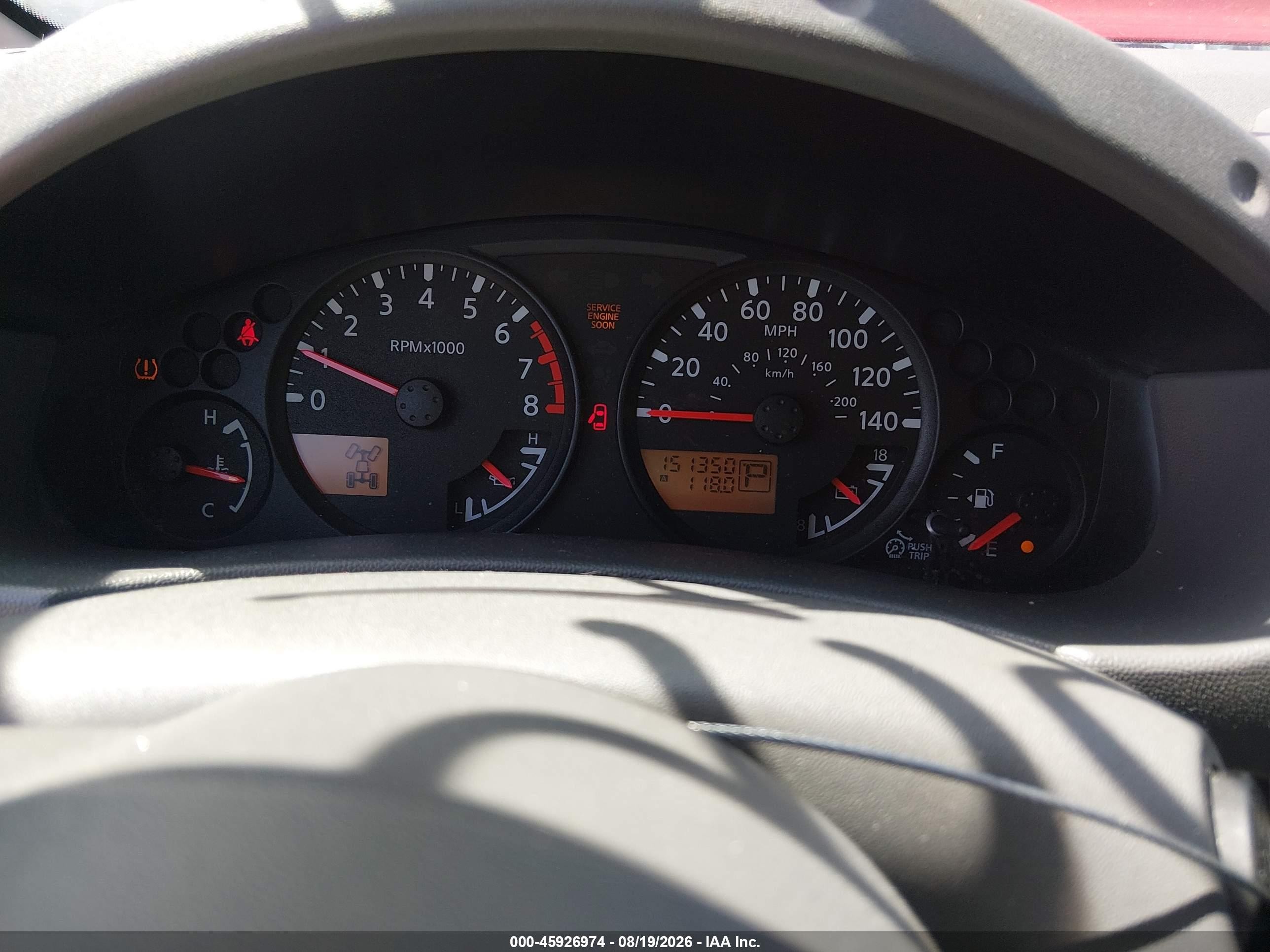 2006 Nissan Frontier Se Red vin: 1N6AD07W46C448359