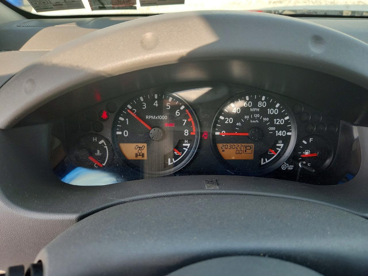 2007 Nissan Frontier Se White vin: 1N6AD07W47C417680