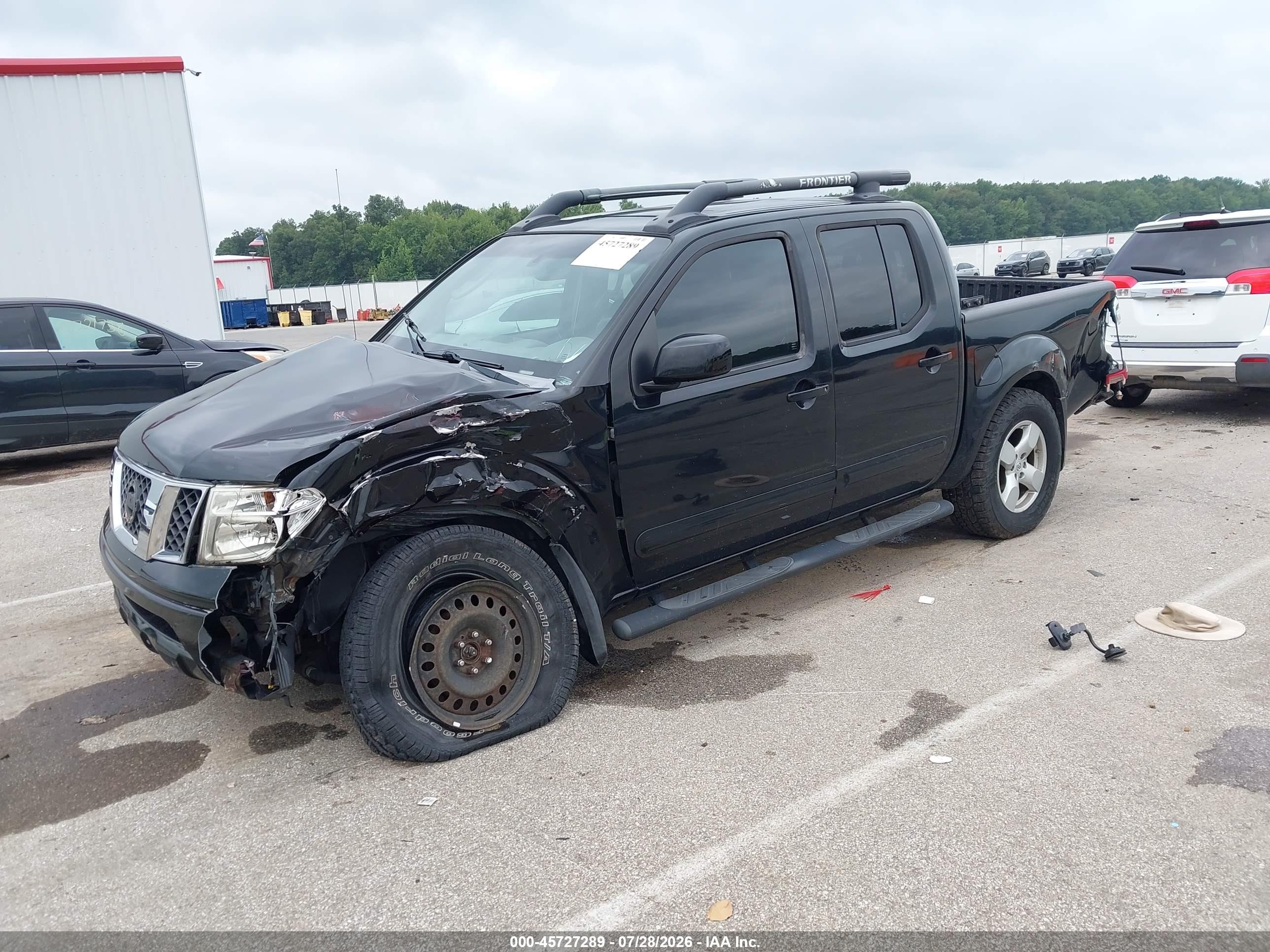 2007 Nissan Frontier Le Black vin: 1N6AD07W47C444359