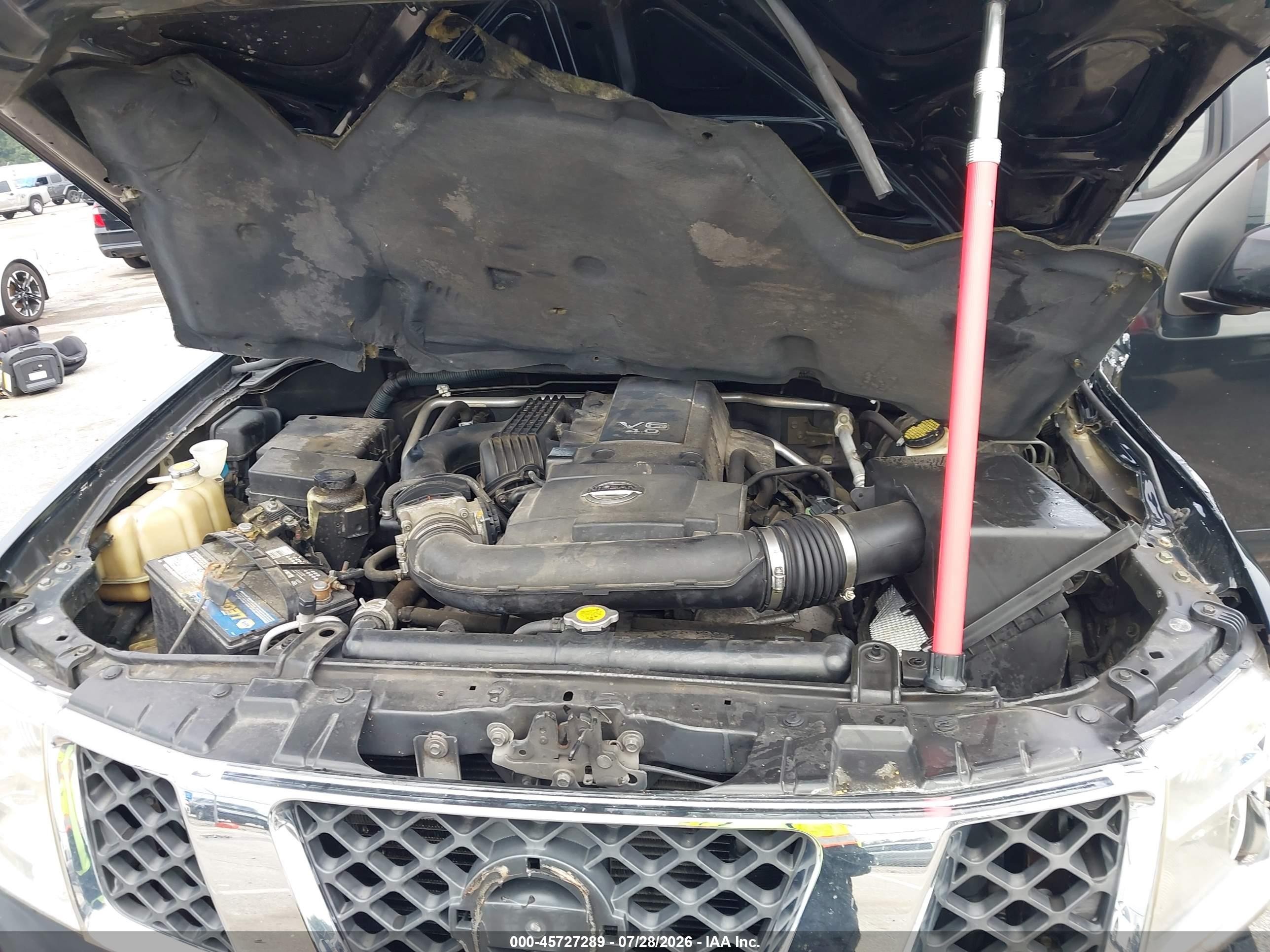 2007 Nissan Frontier Le Black vin: 1N6AD07W47C444359