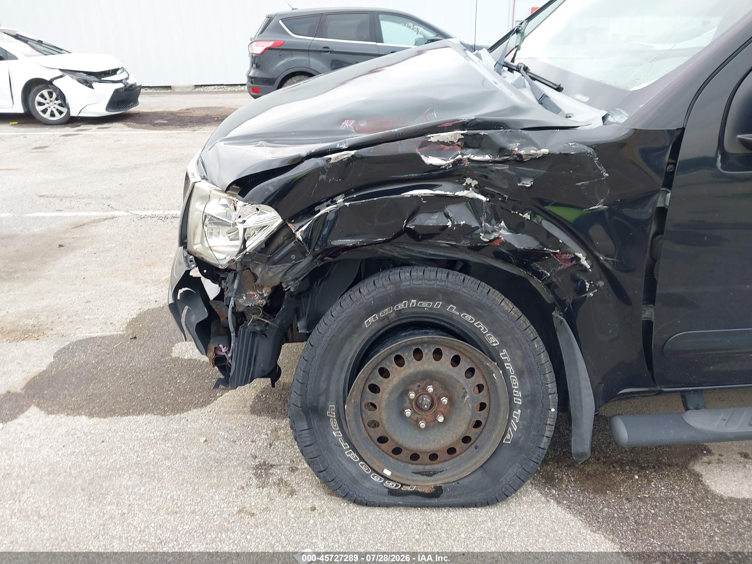 2007 Nissan Frontier Le Black vin: 1N6AD07W47C444359