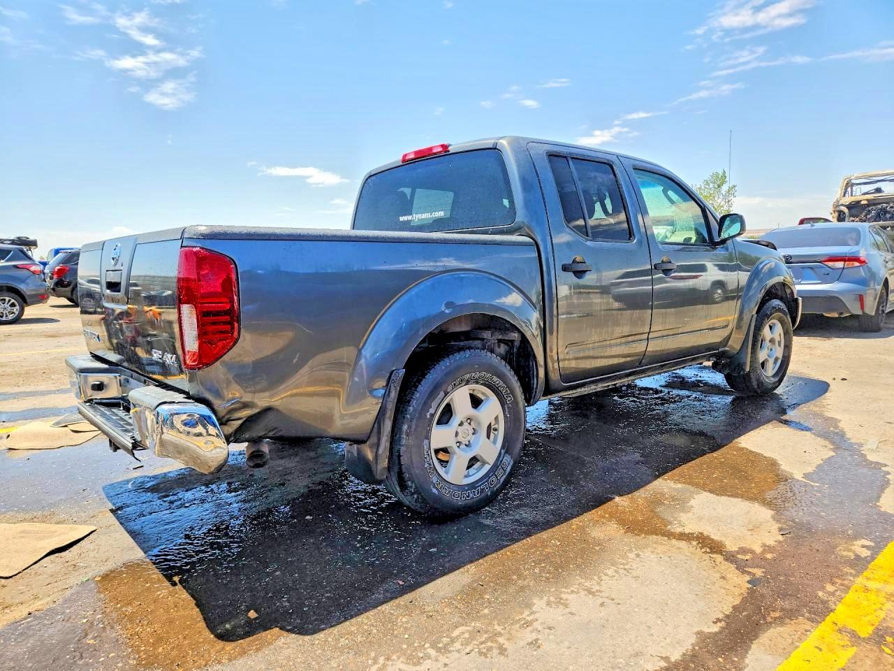 2007 Nissan Frontier Se Gray vin: 1N6AD07W47C465566