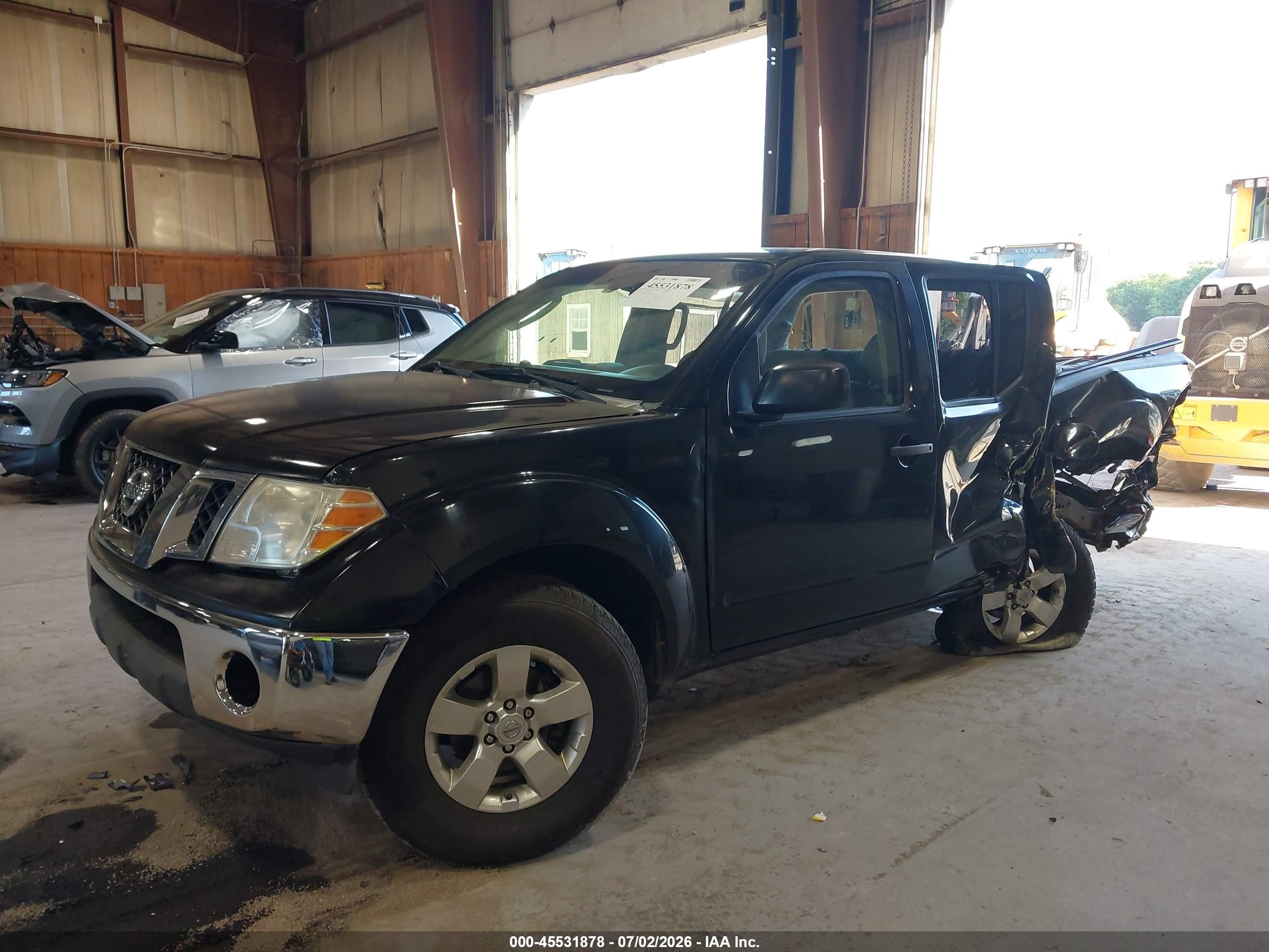 2009 Nissan Frontier Se Черный vin: 1N6AD07W49C420906