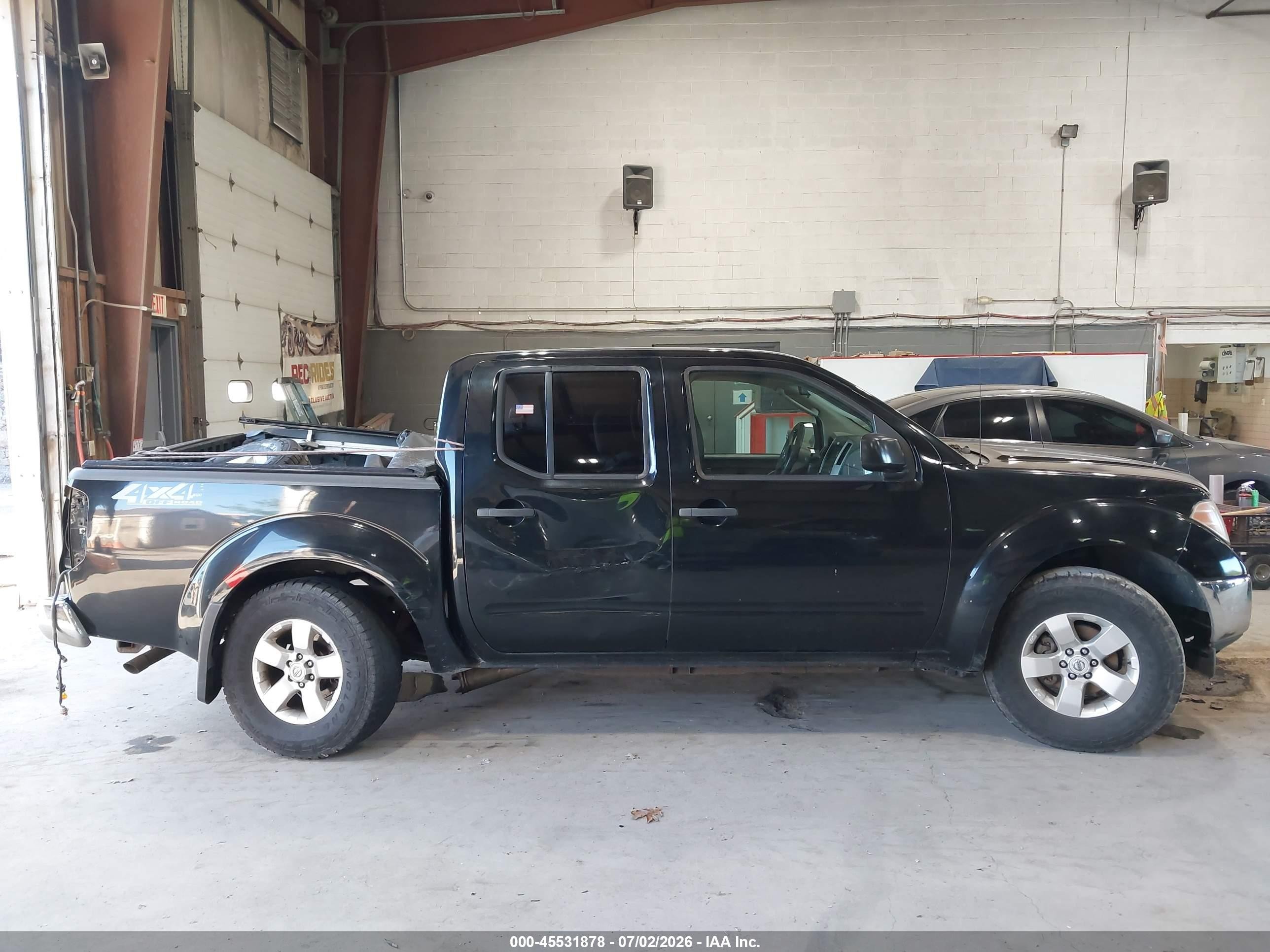 2009 Nissan Frontier Se Черный vin: 1N6AD07W49C420906