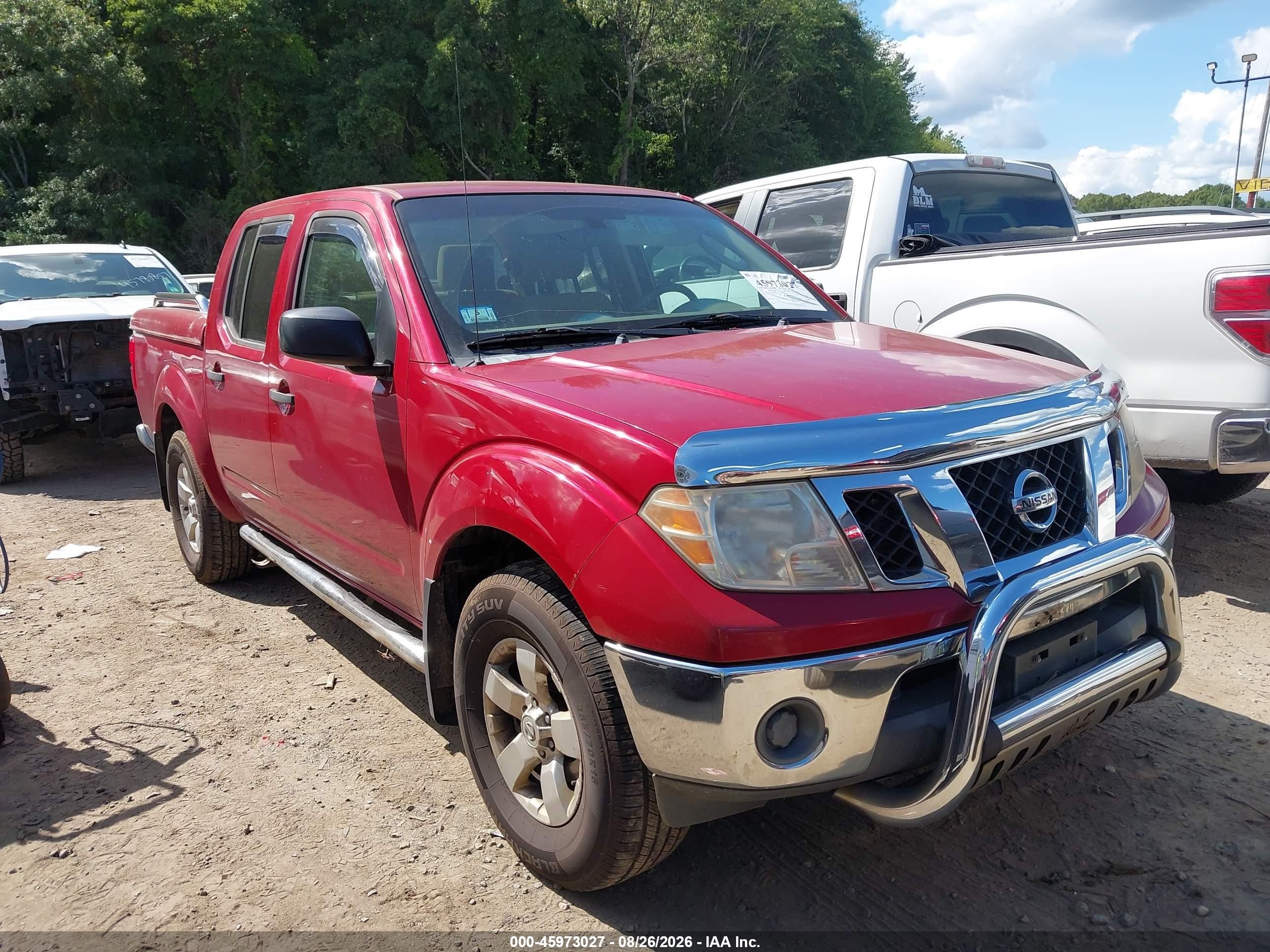 2009 Nissan Frontier Se Red vin: 1N6AD07W49C424809