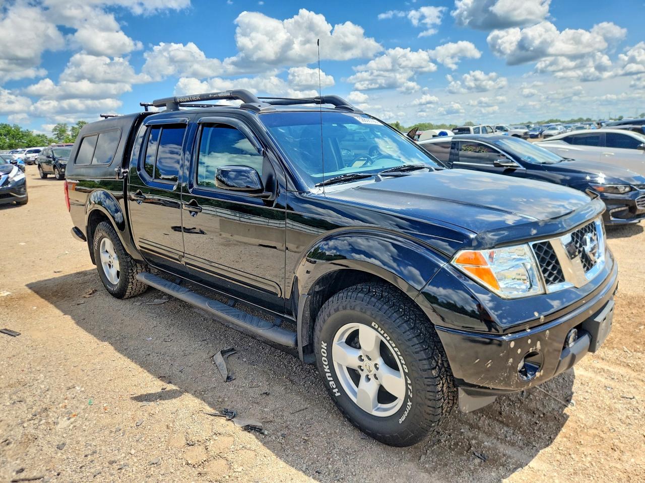 2005 Nissan Frontier Se Black vin: 1N6AD07W55C432010