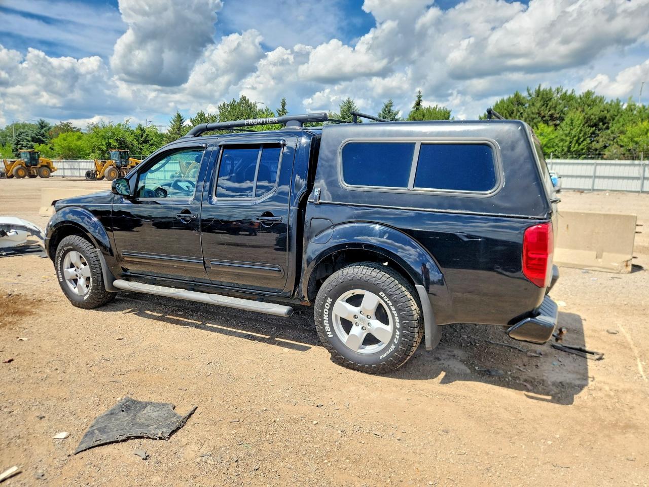 2005 Nissan Frontier Se Black vin: 1N6AD07W55C432010