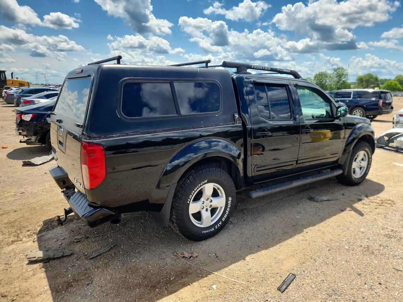 2005 Nissan Frontier Se Black vin: 1N6AD07W55C432010