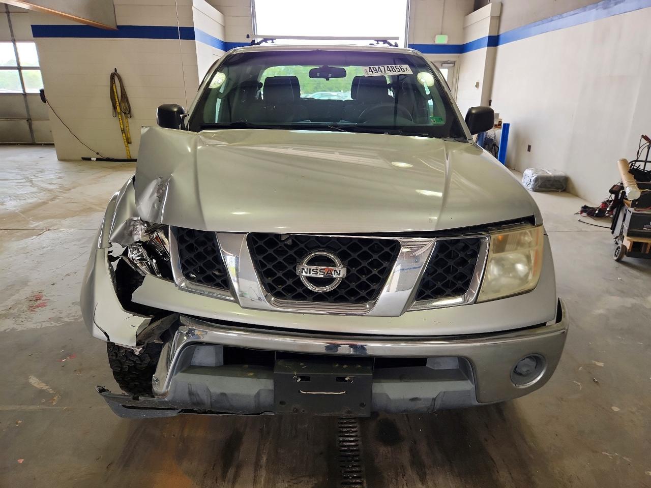2005 Nissan Frontier Se Серый vin: 1N6AD07W55C443024