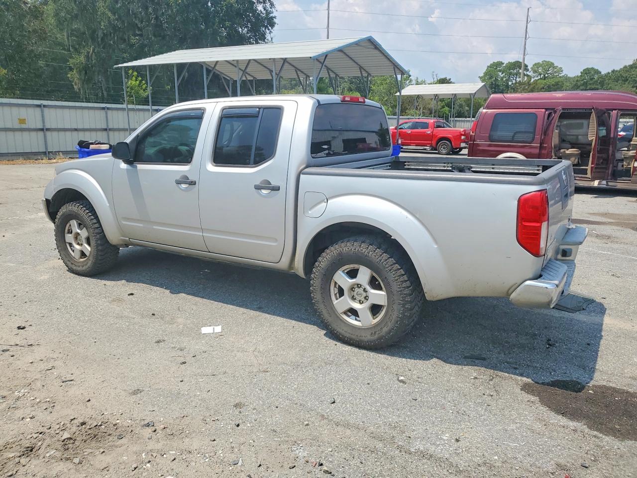 2006 Nissan Frontier Se Silver vin: 1N6AD07W56C446779
