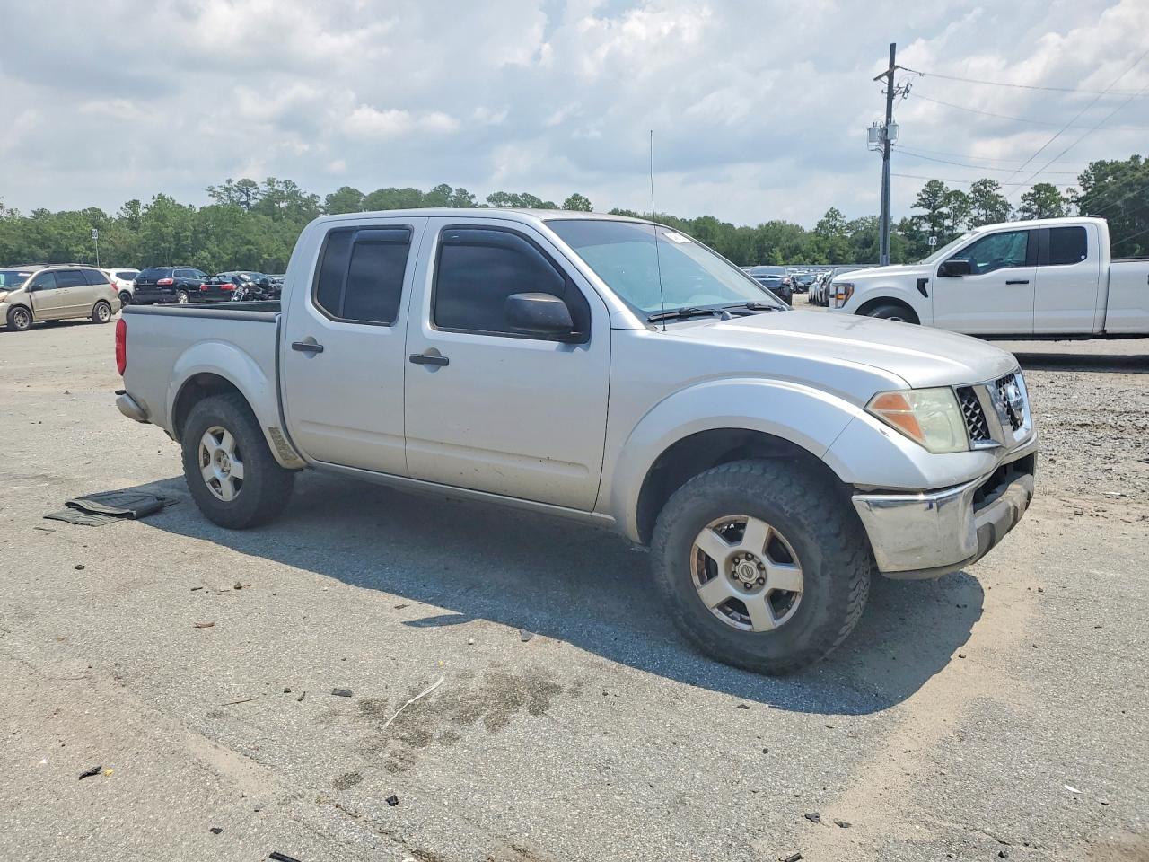 2006 Nissan Frontier Se Silver vin: 1N6AD07W56C446779