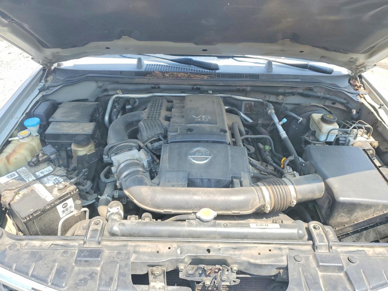 2006 Nissan Frontier Se Silver vin: 1N6AD07W56C446779