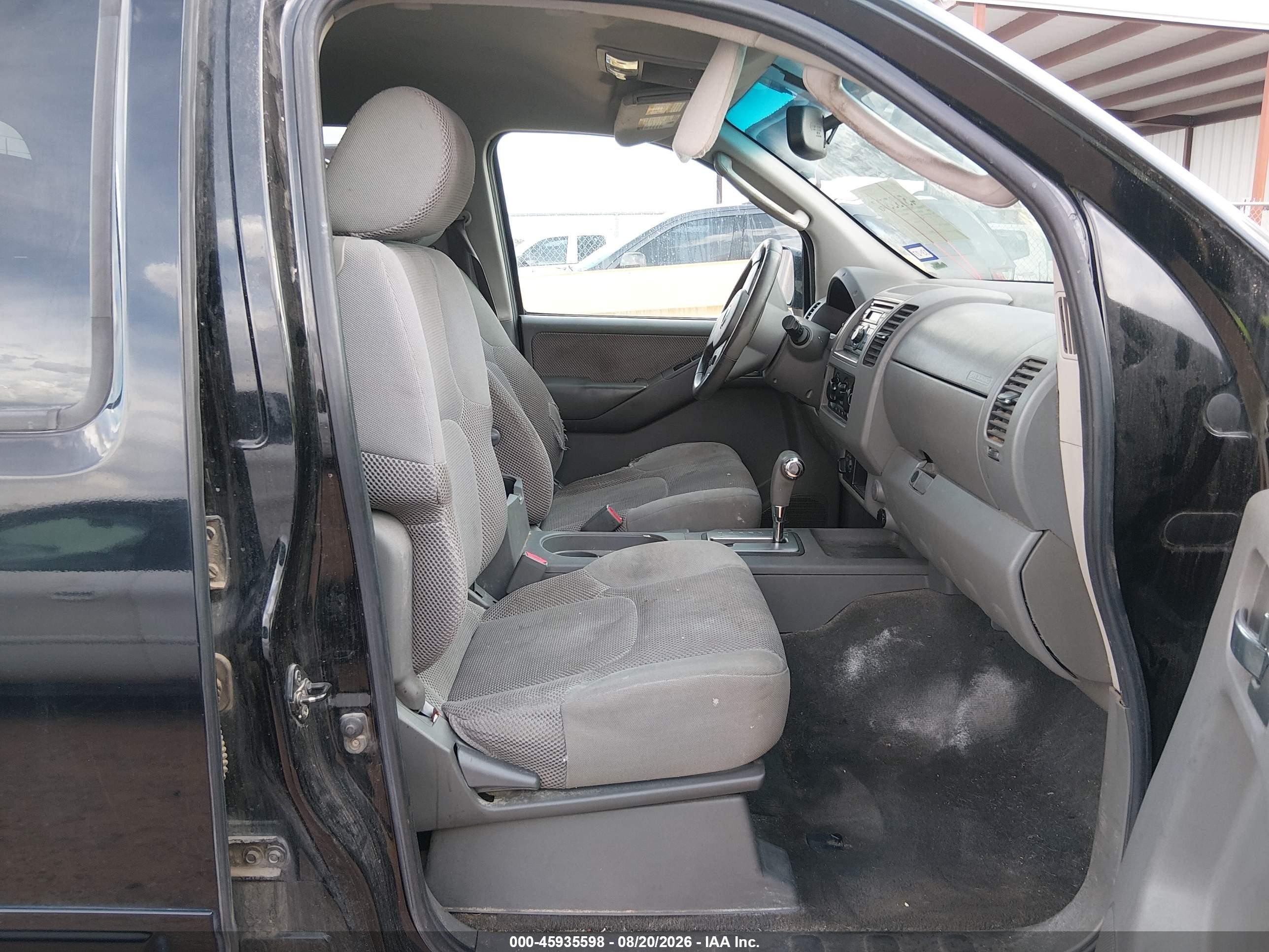 2008 Nissan Frontier Le Black vin: 1N6AD07W58C424901
