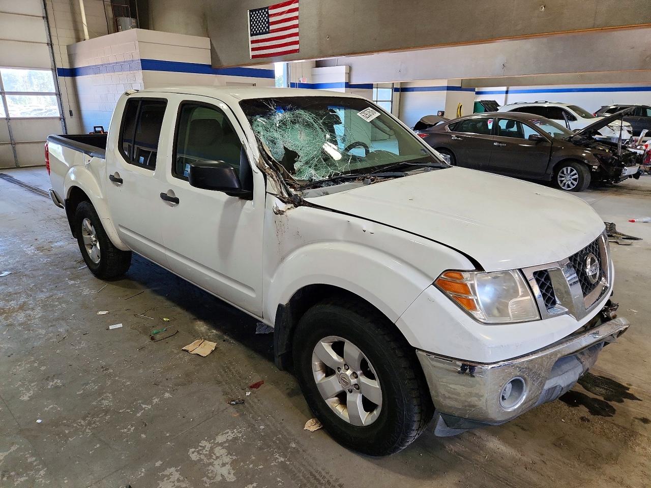 2009 Nissan Frontier Se V6 White vin: 1N6AD07W59C415116
