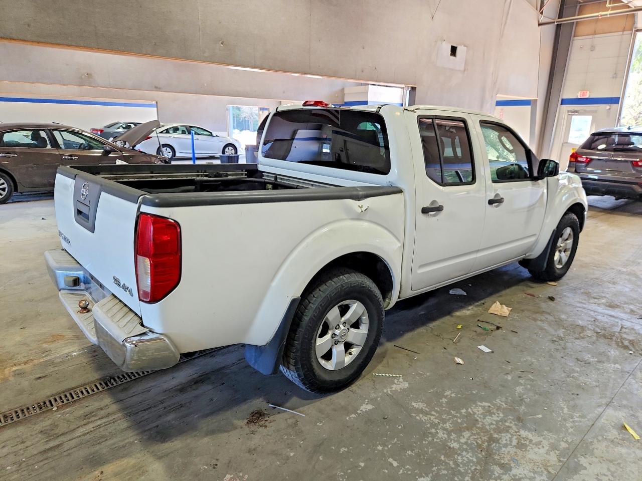 2009 Nissan Frontier Se V6 White vin: 1N6AD07W59C415116