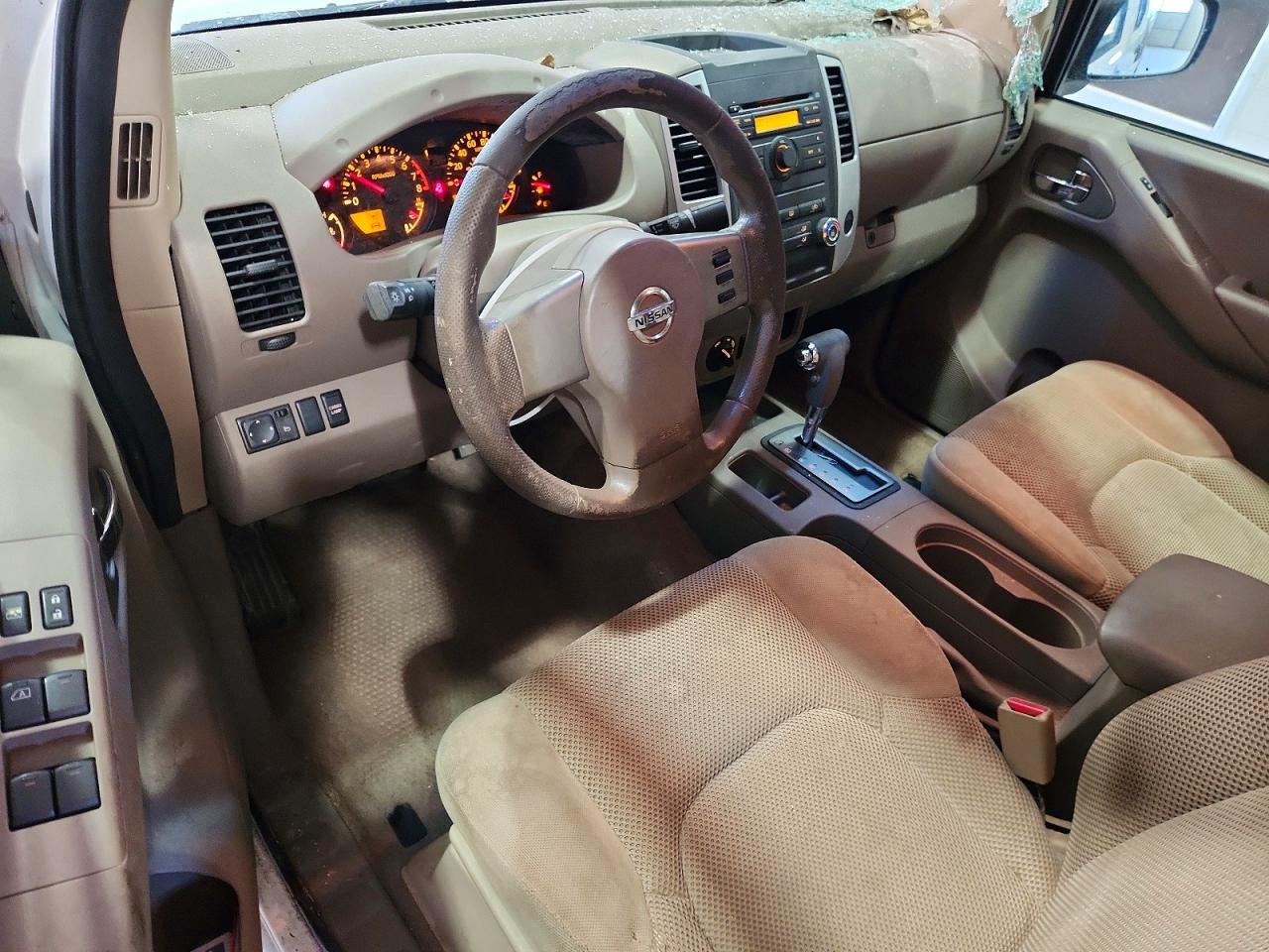 2009 Nissan Frontier Se V6 White vin: 1N6AD07W59C415116